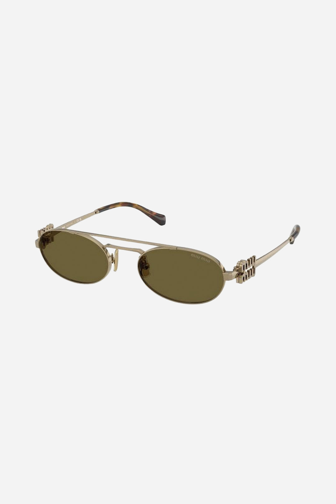 Miu Miu oval metal sunglasses MU 54zs 7OE09Z