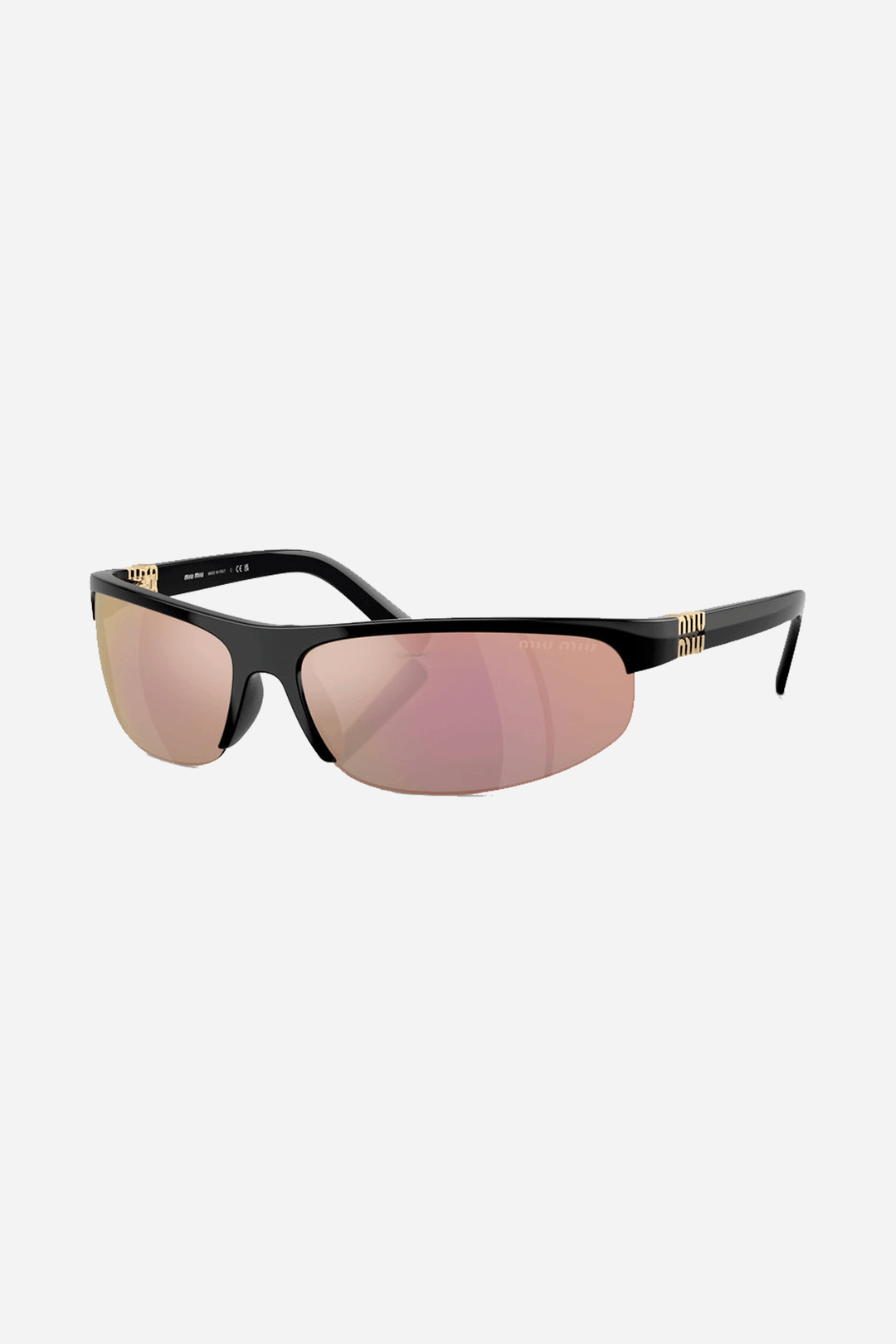 Miu Miu black and pink sunglasses 0MU A02S 1AB90J