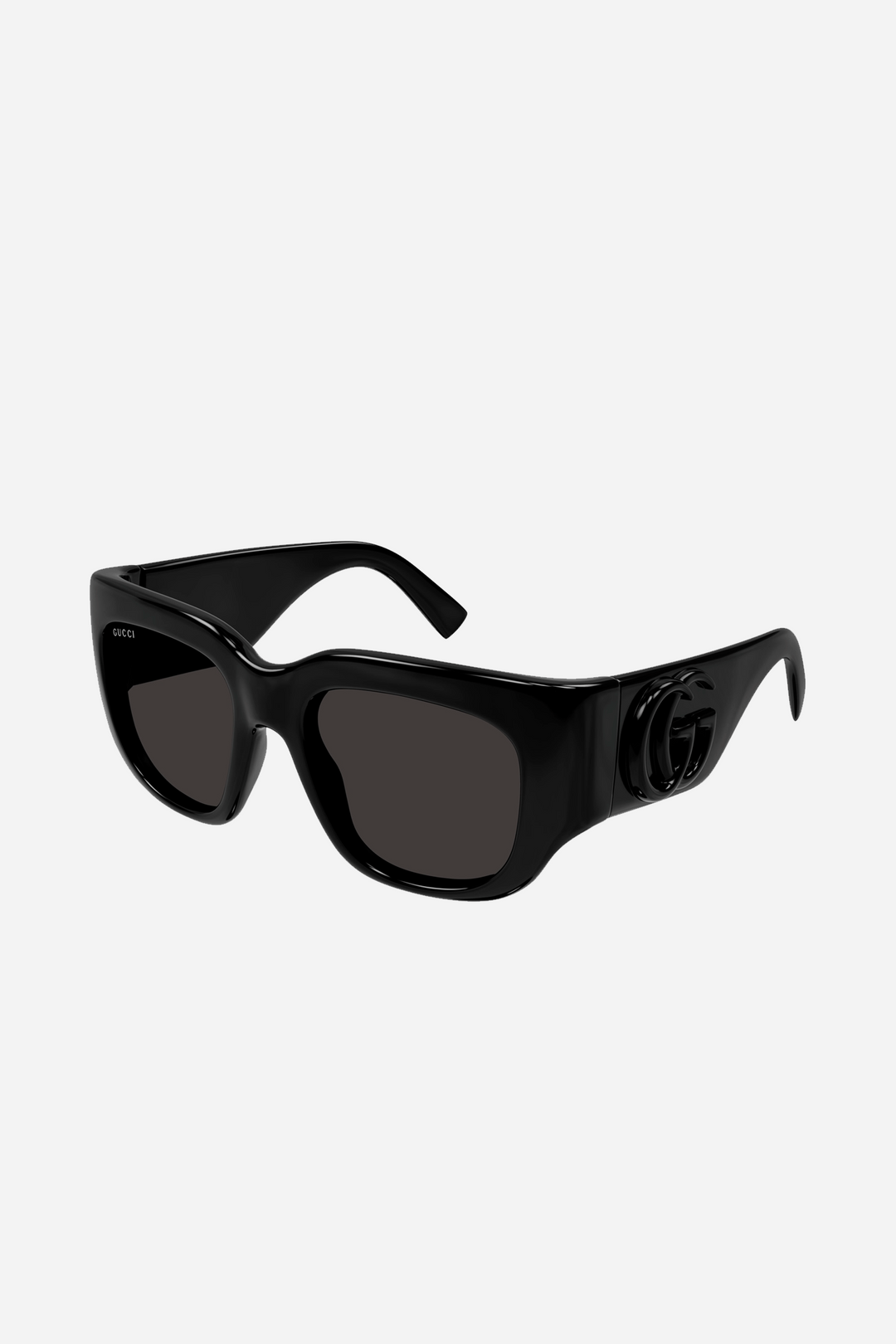 Gucci black sqaured wrap sunglasses