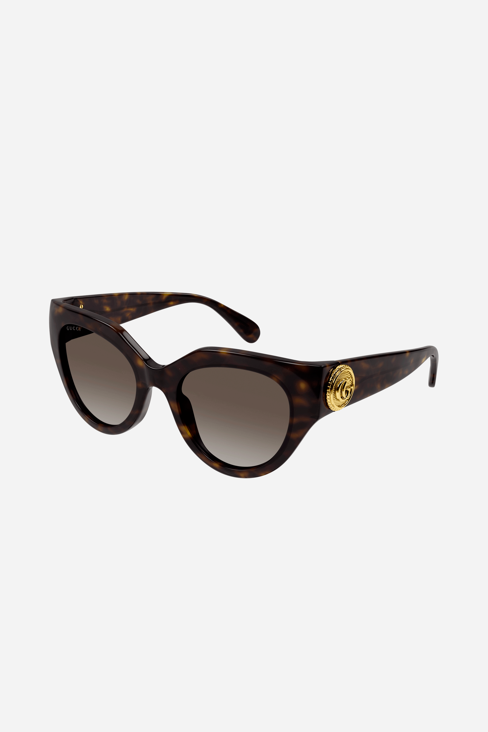 Gucci cat eye dark havana sunglasses