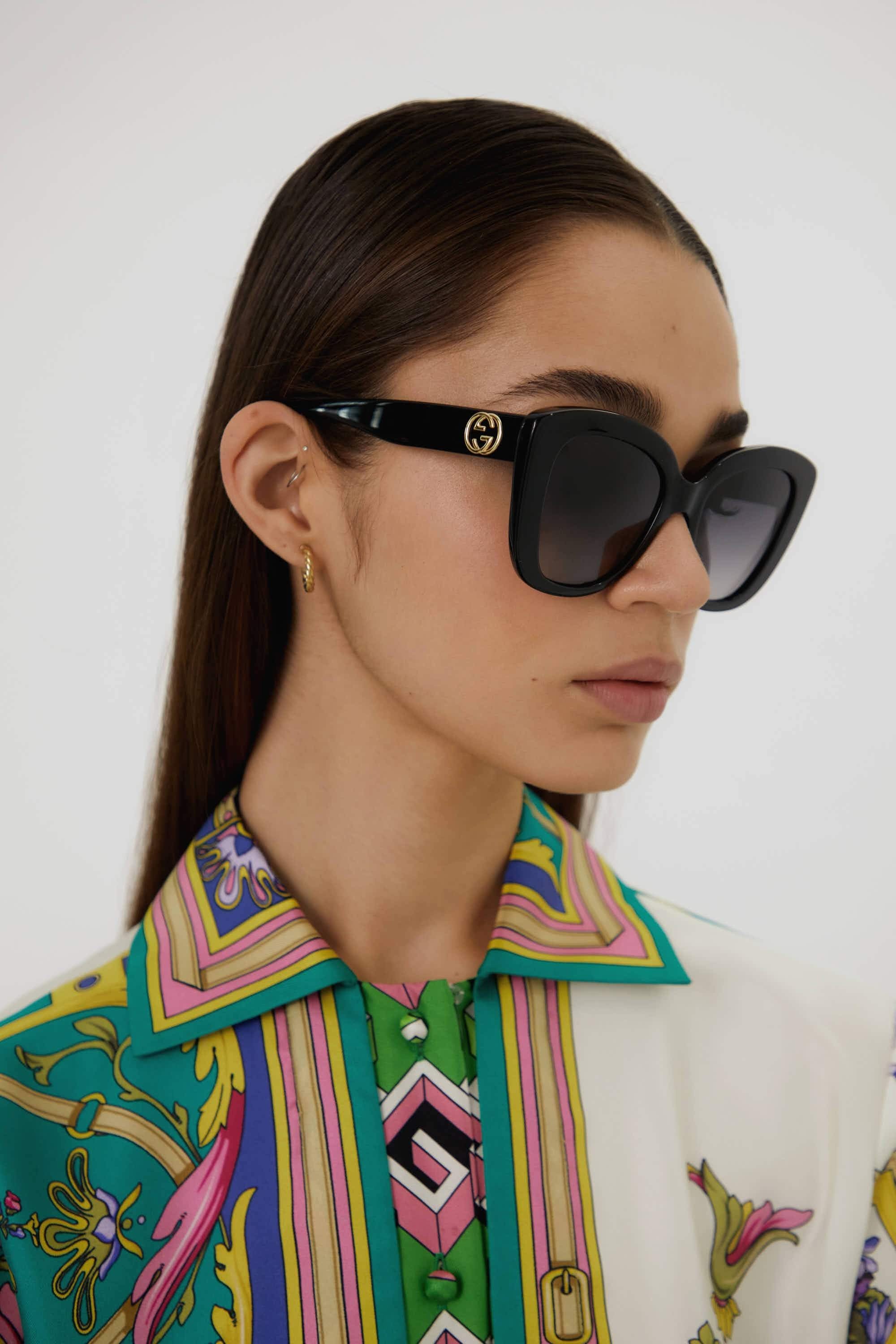 Gucci femenine Cat-eye sunglasses