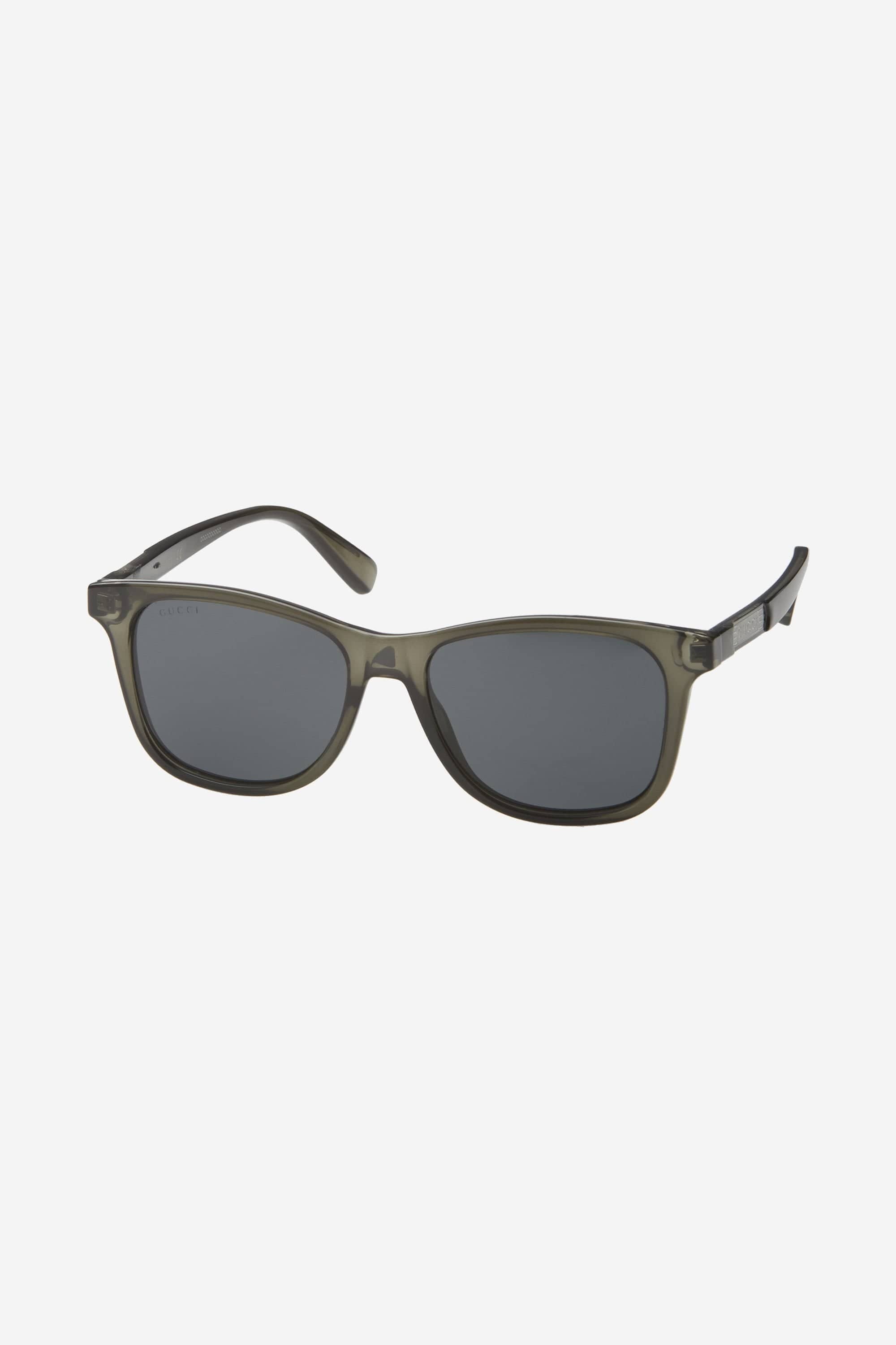 Gucci grey wayfarer sunglasses