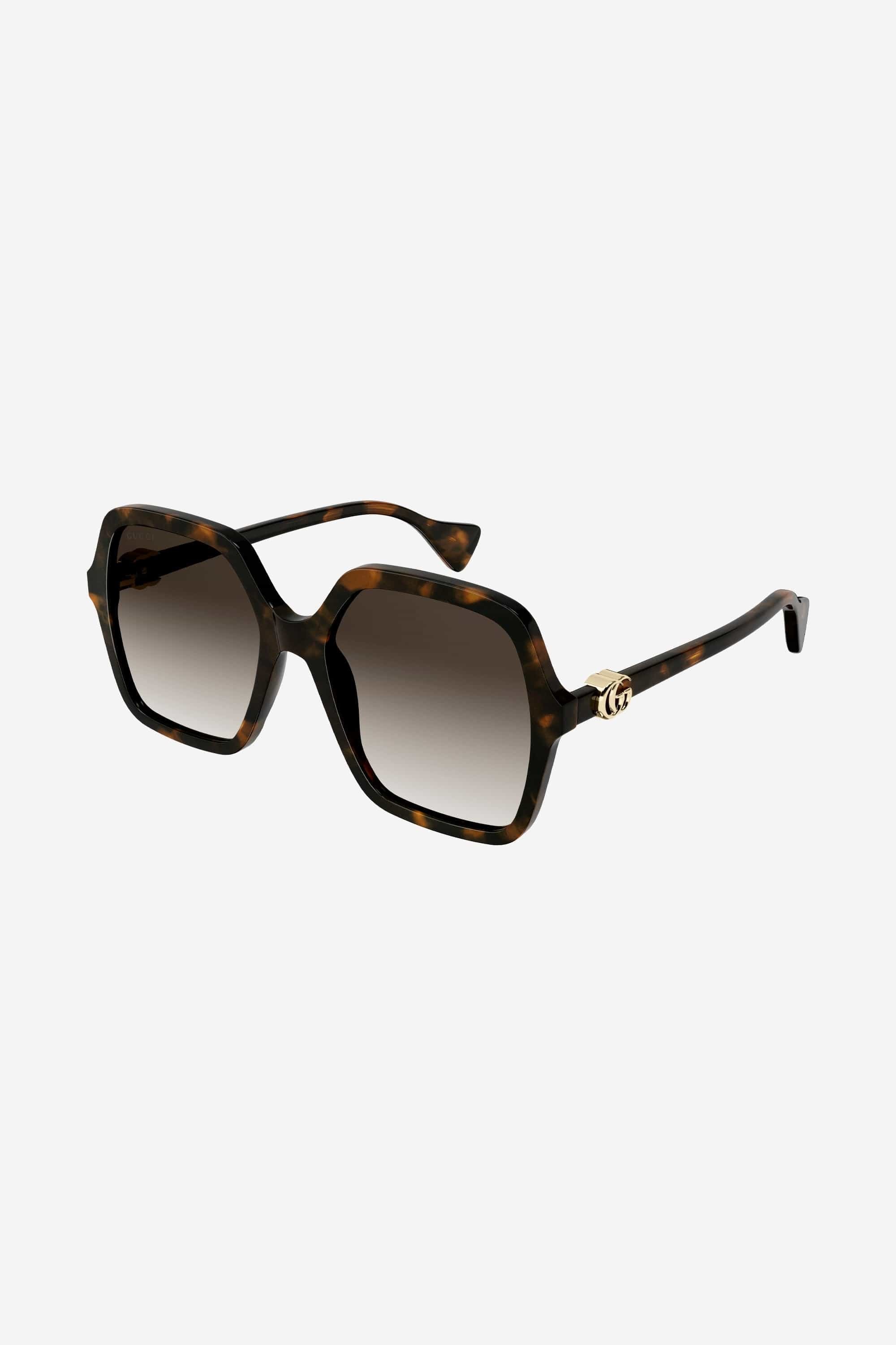 Gucci havana square shape sunglasses