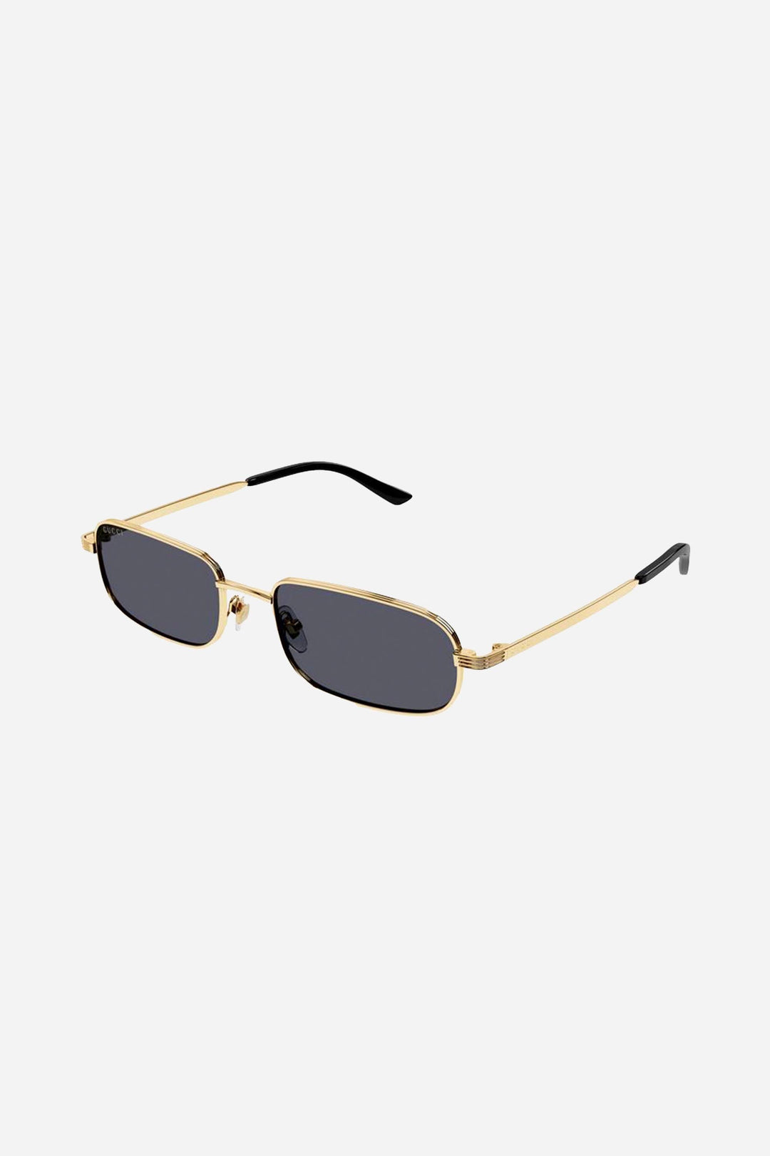 Gucci micro metal gold sunglasses