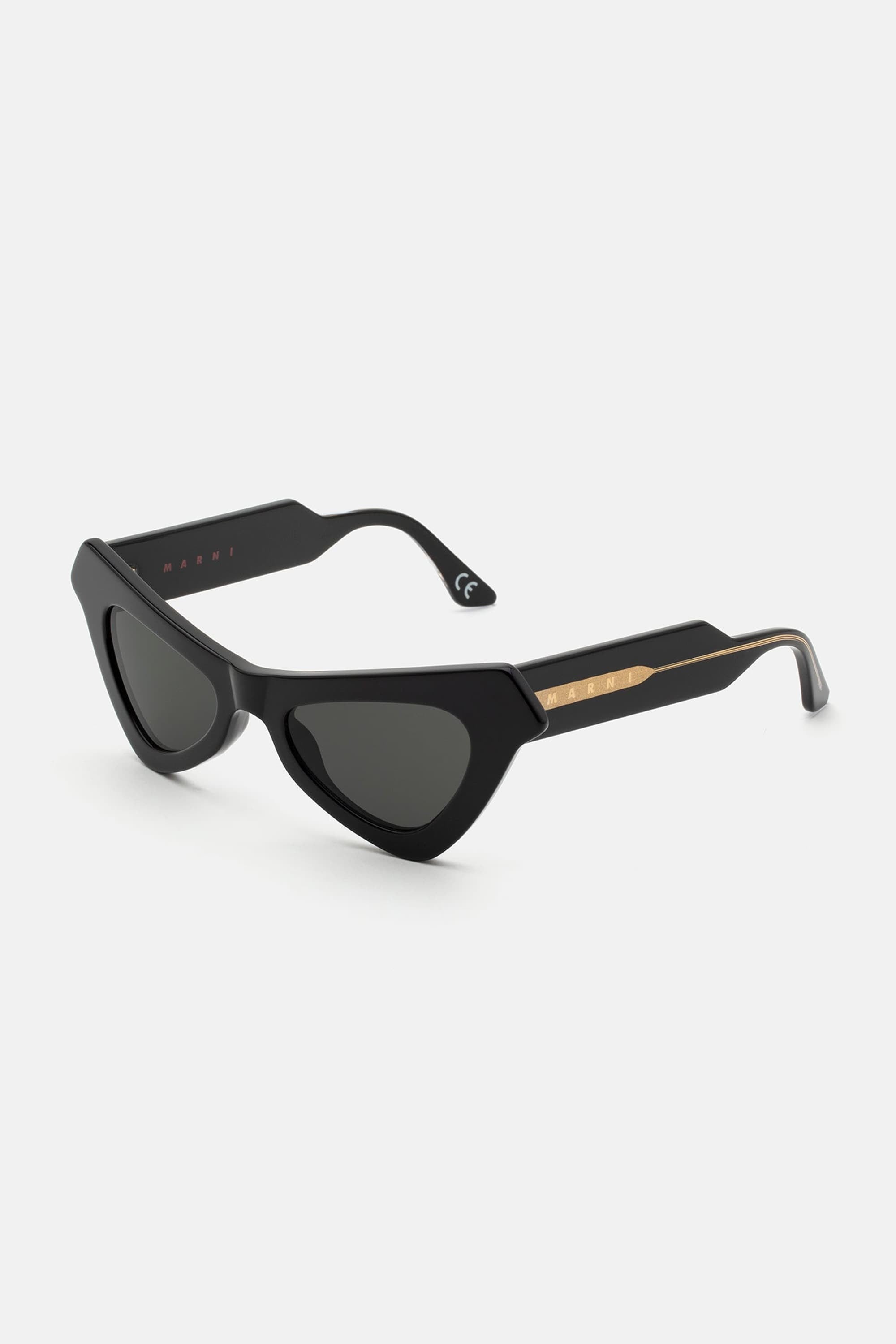 Marni cat-eye black sunglasses