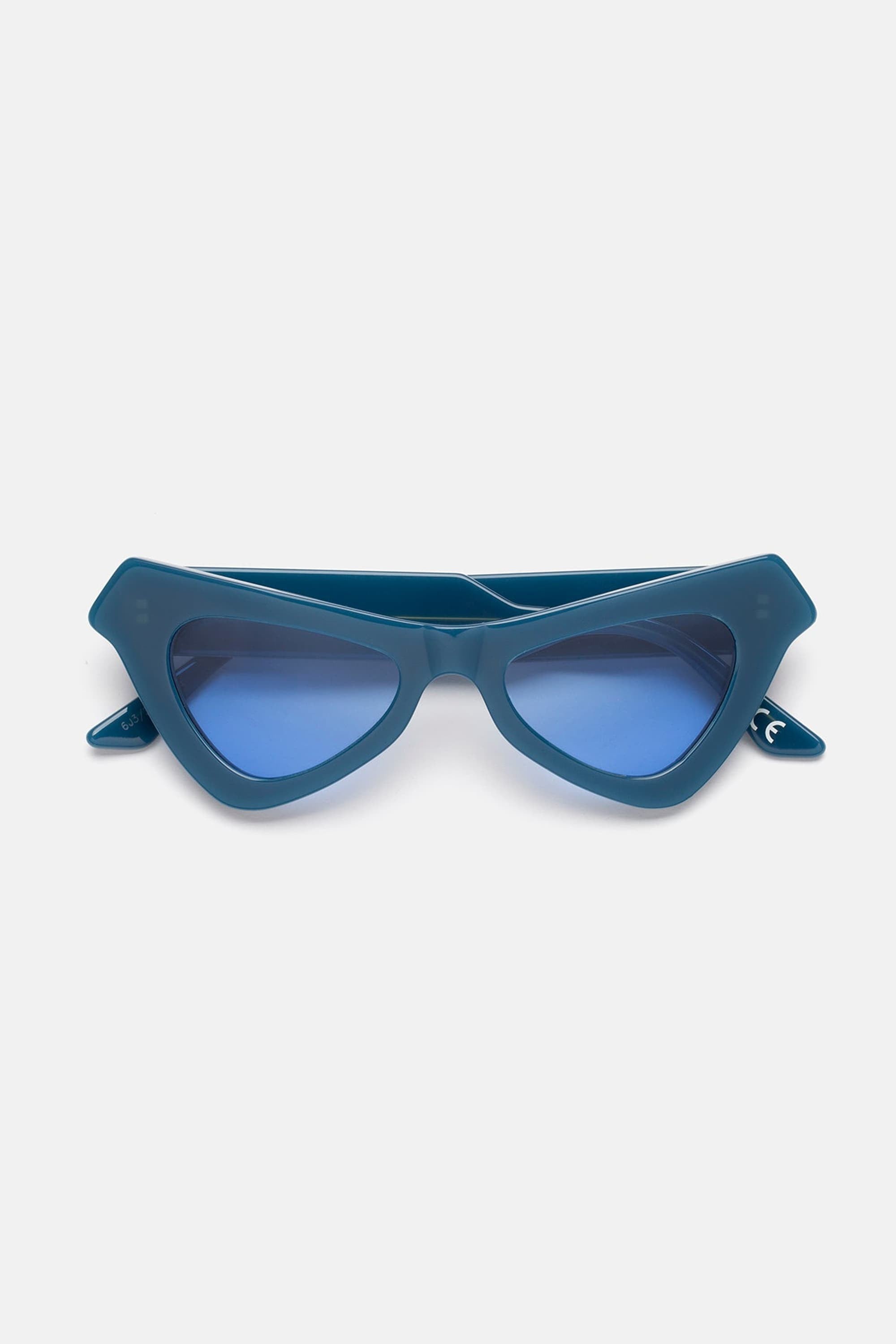 Marni cat-eye blue sunglasses