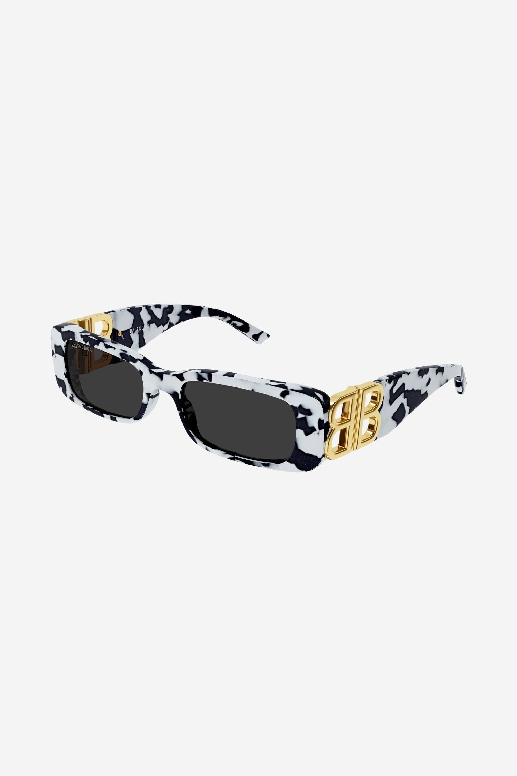 Balenciaga Dynasty zebra sunglasses