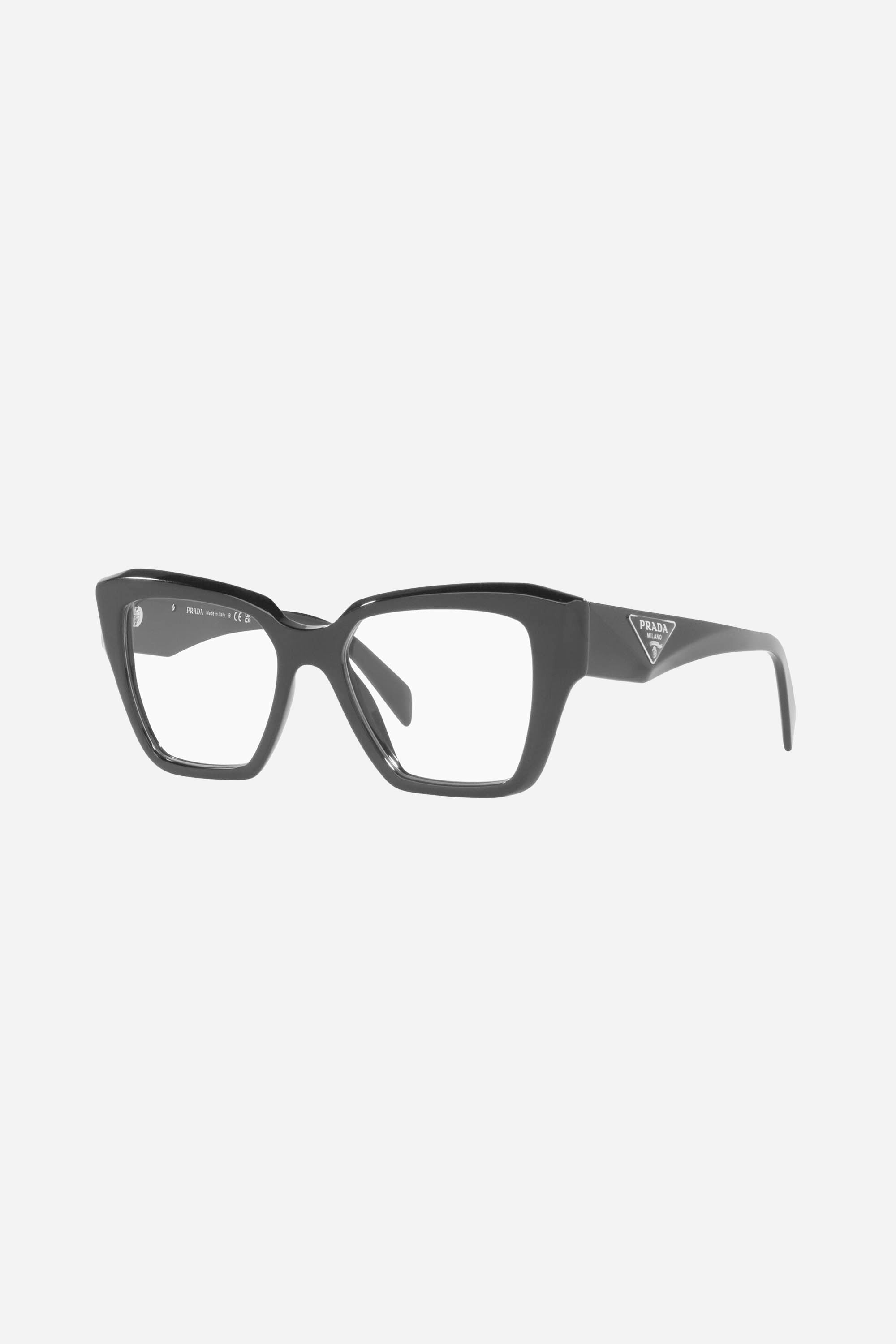 Prada cat eye bold black frame