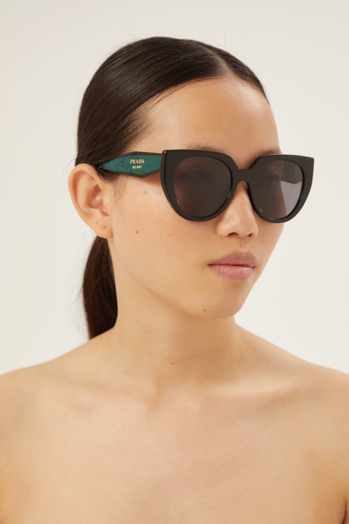 Prada cat-eye black sunglasses Heritage