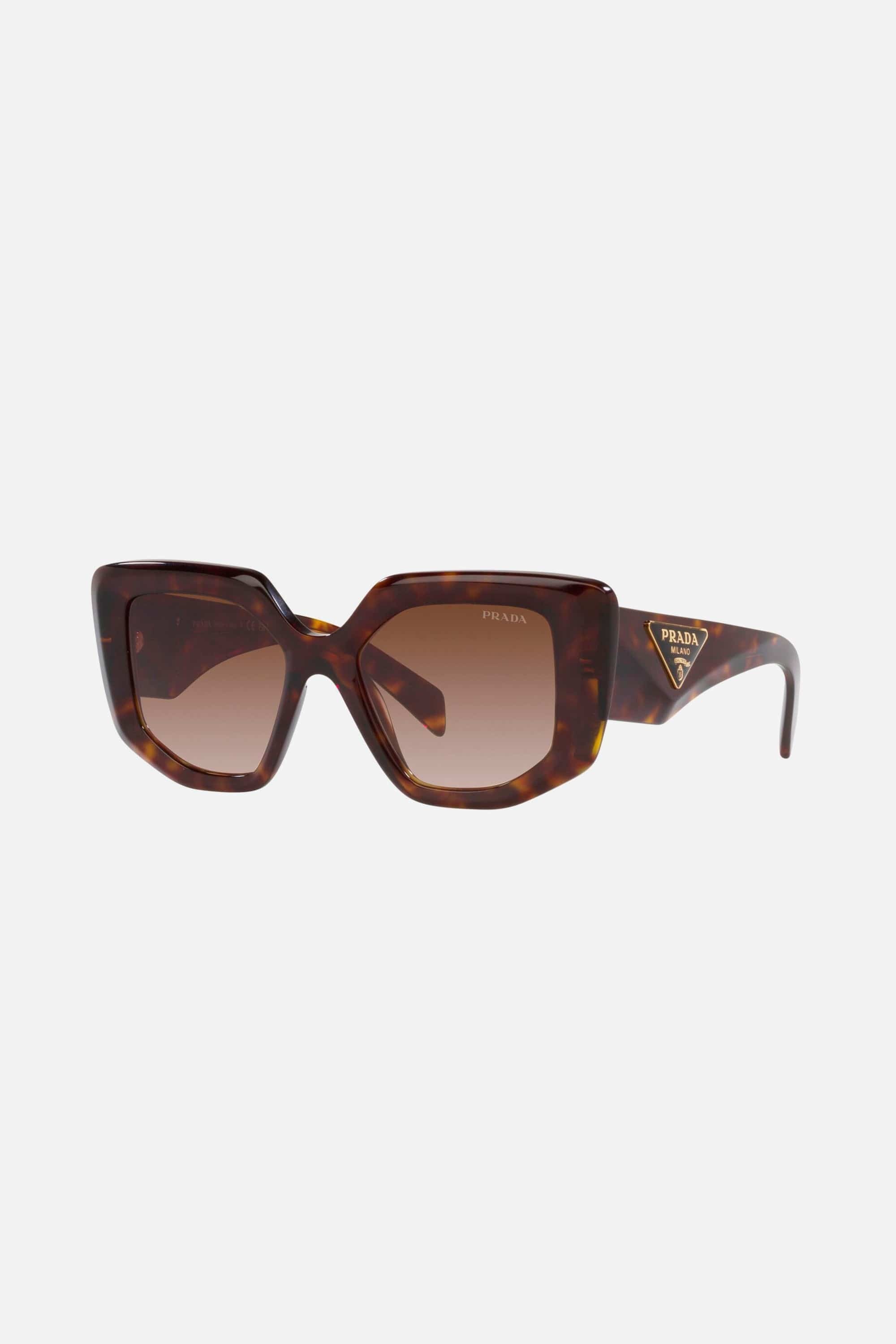 Prada havana butterfly shape sunglasses