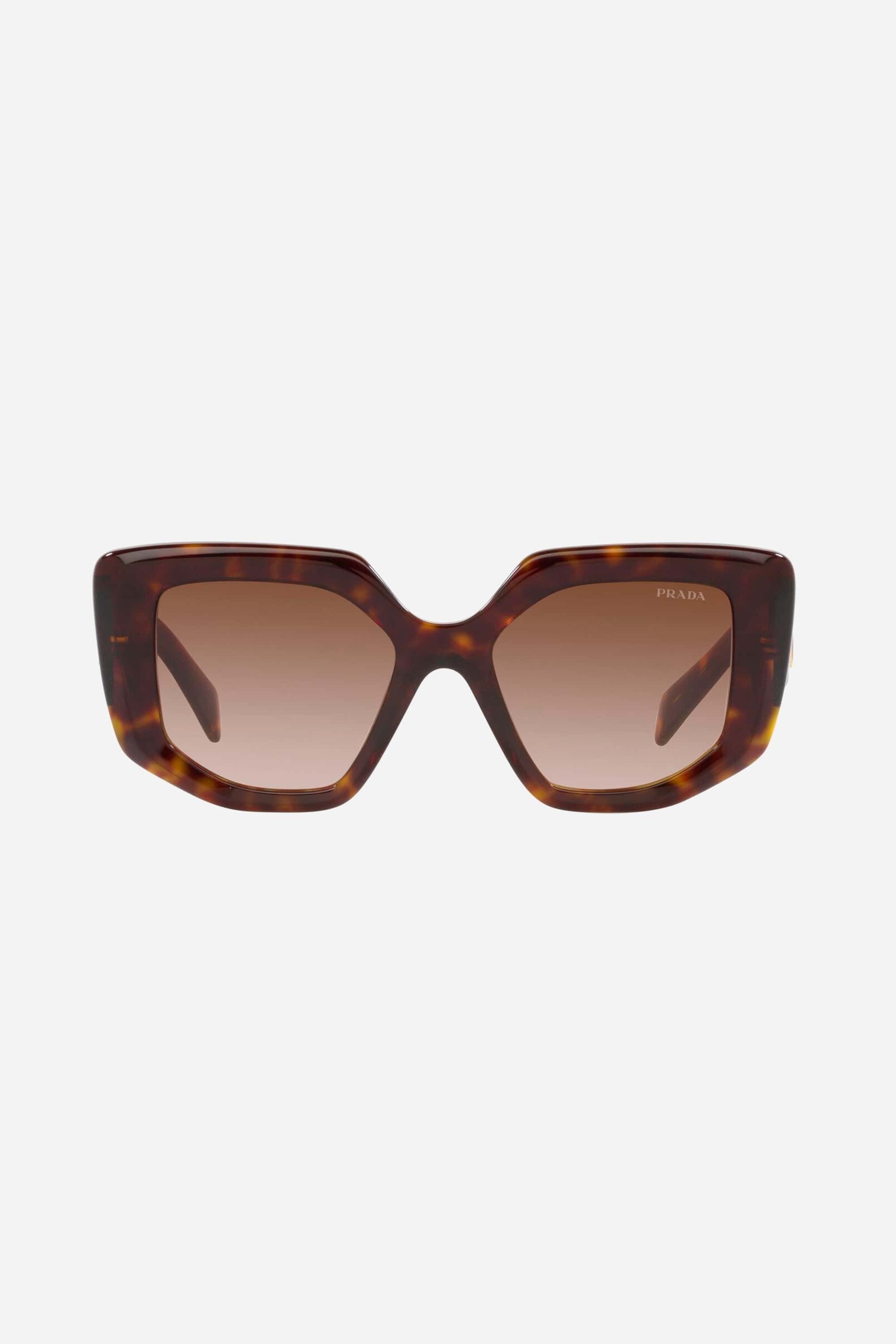 Prada havana butterfly shape sunglasses