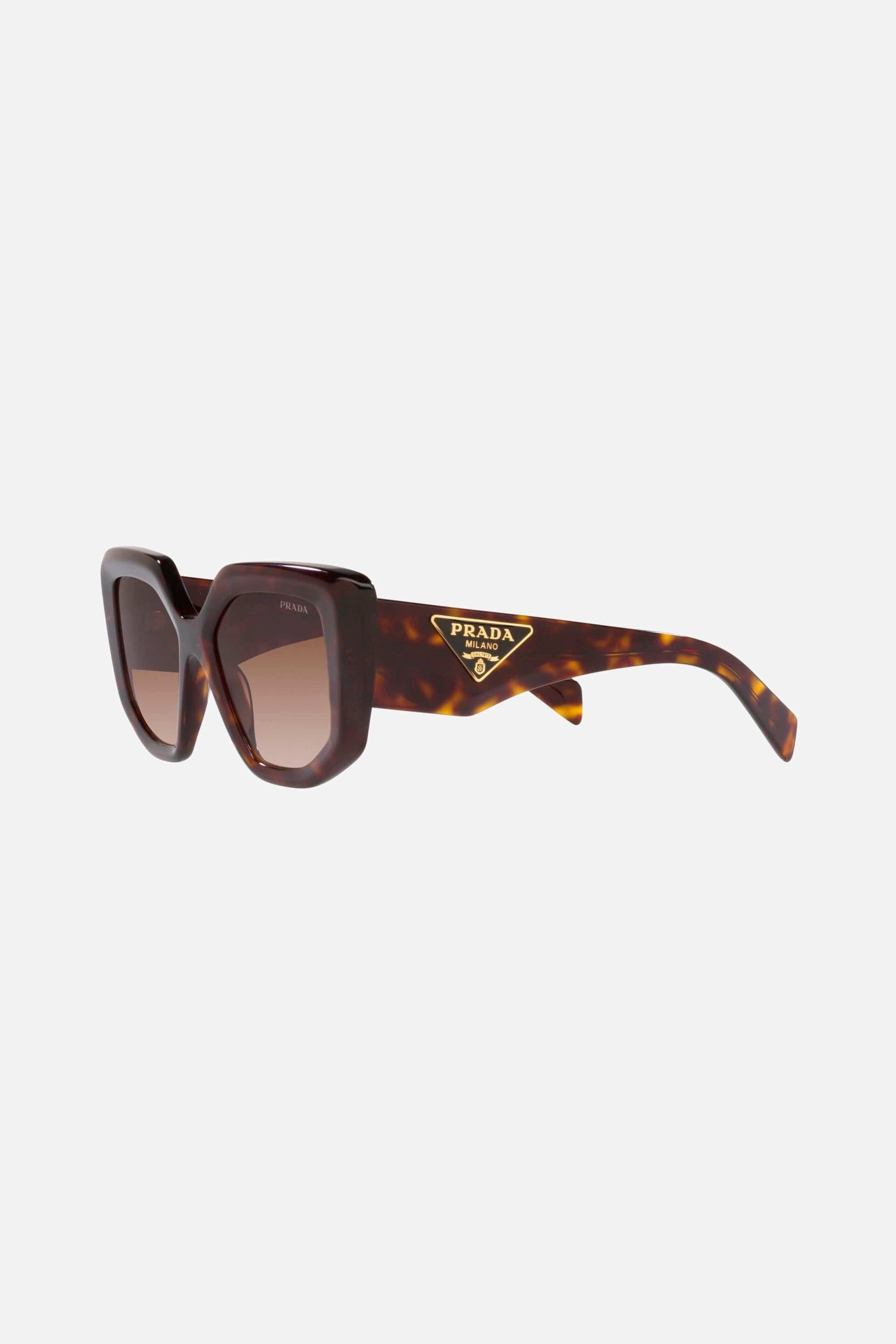 Prada havana butterfly shape sunglasses