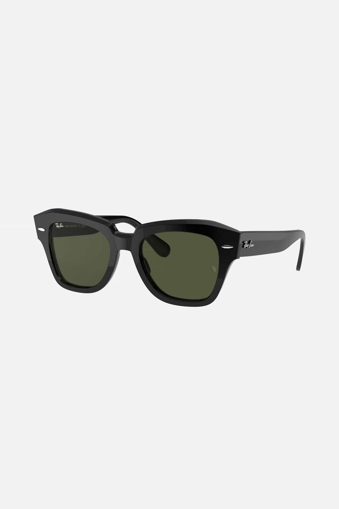 Ray Ban RB2186 black geometric sunglasses