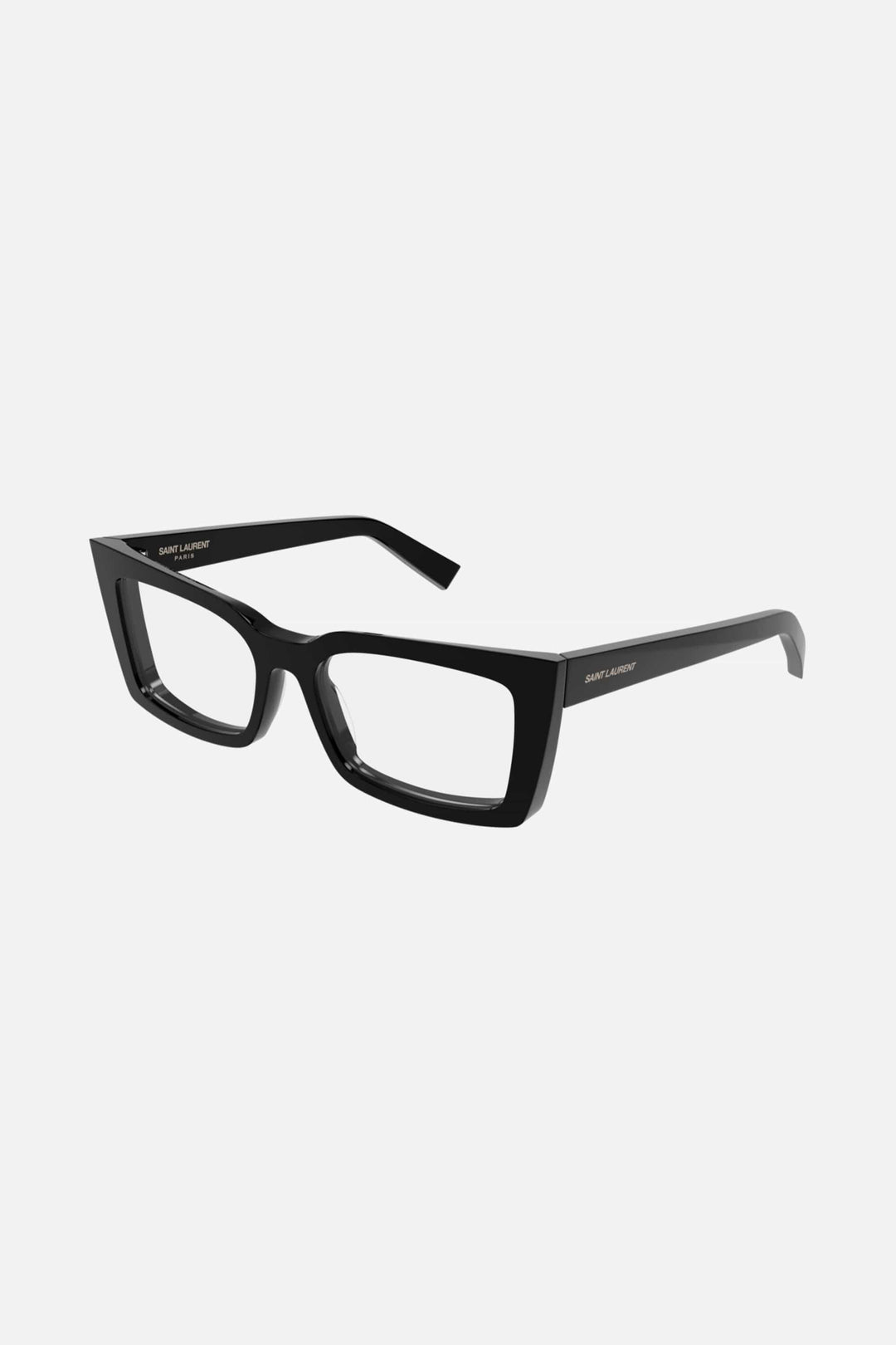 Saint Laurent angular cat eye black frame