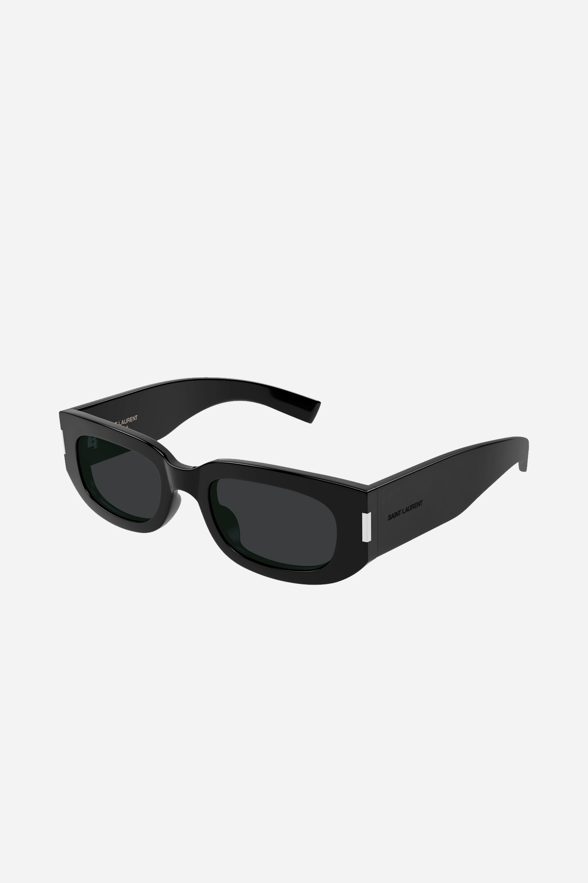 Saint Laurent black rectangular sunglasses