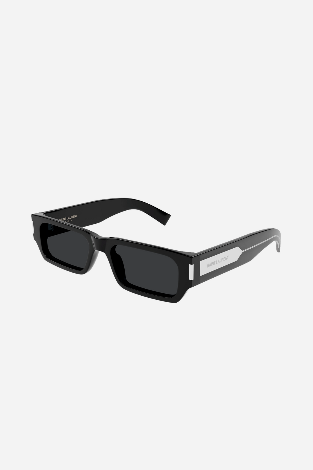 Saint Laurent black rectangular sunglasses