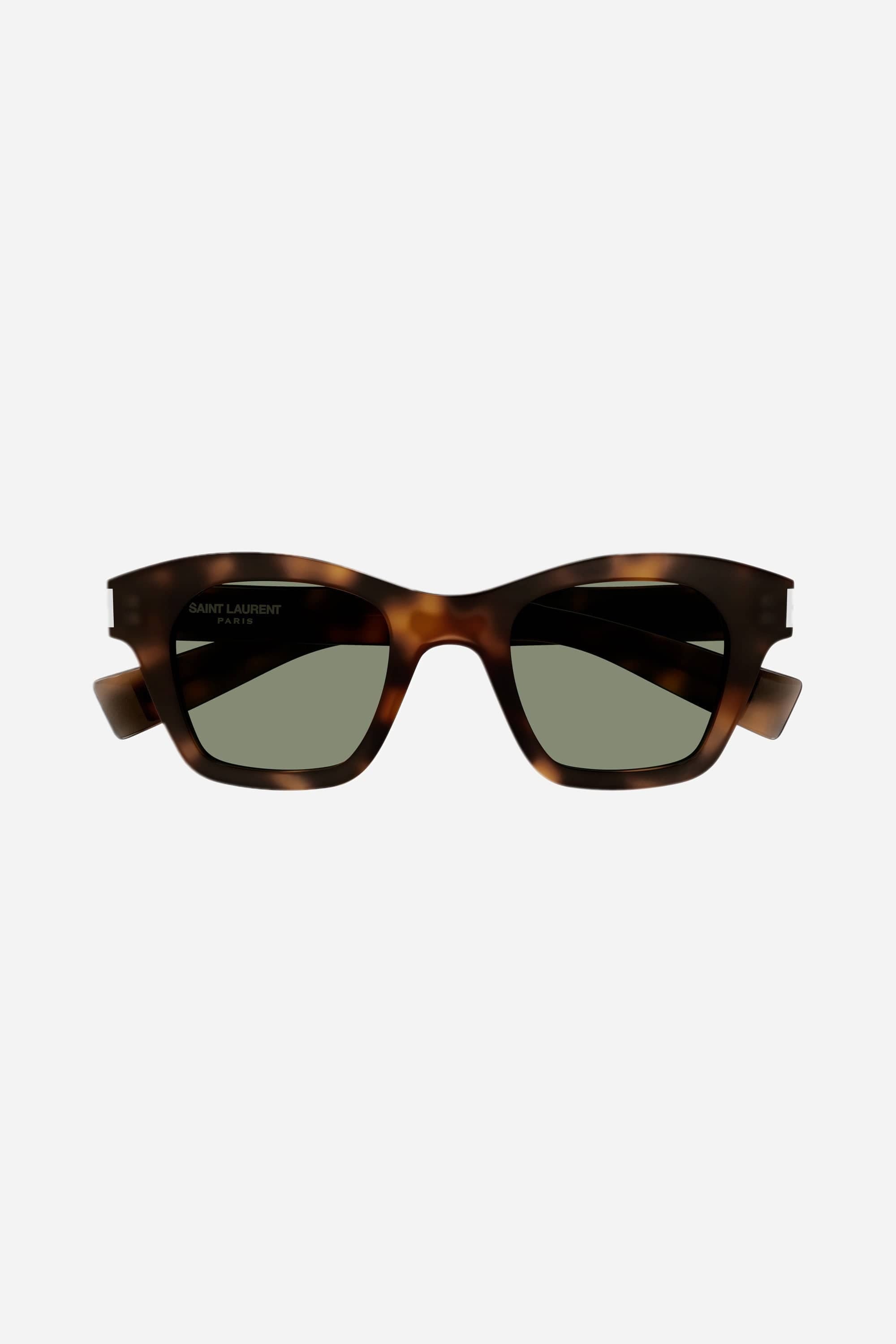 Saint Laurent bold cat-eye havana sunglasses