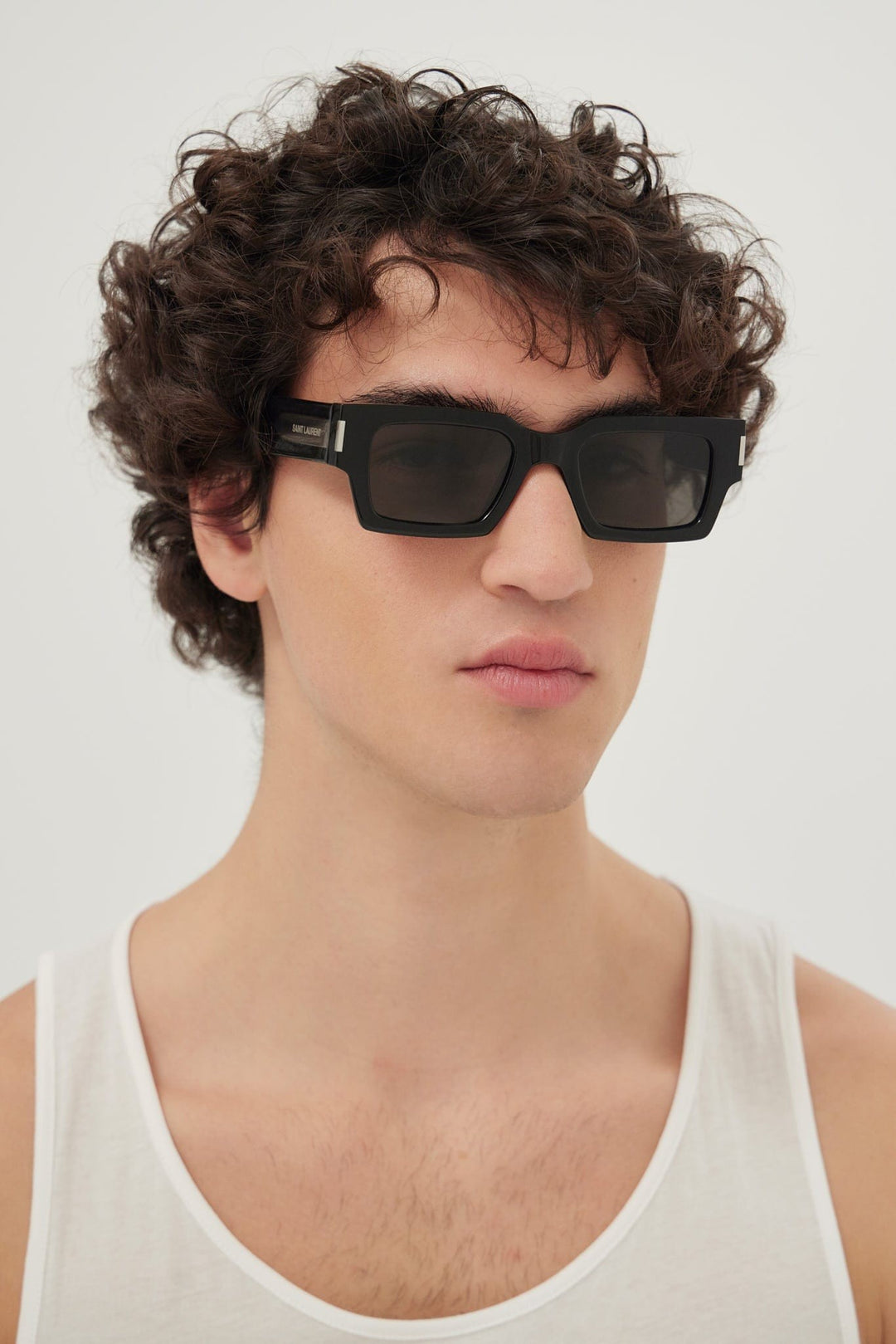 Saint Laurent bold squared sunglasses