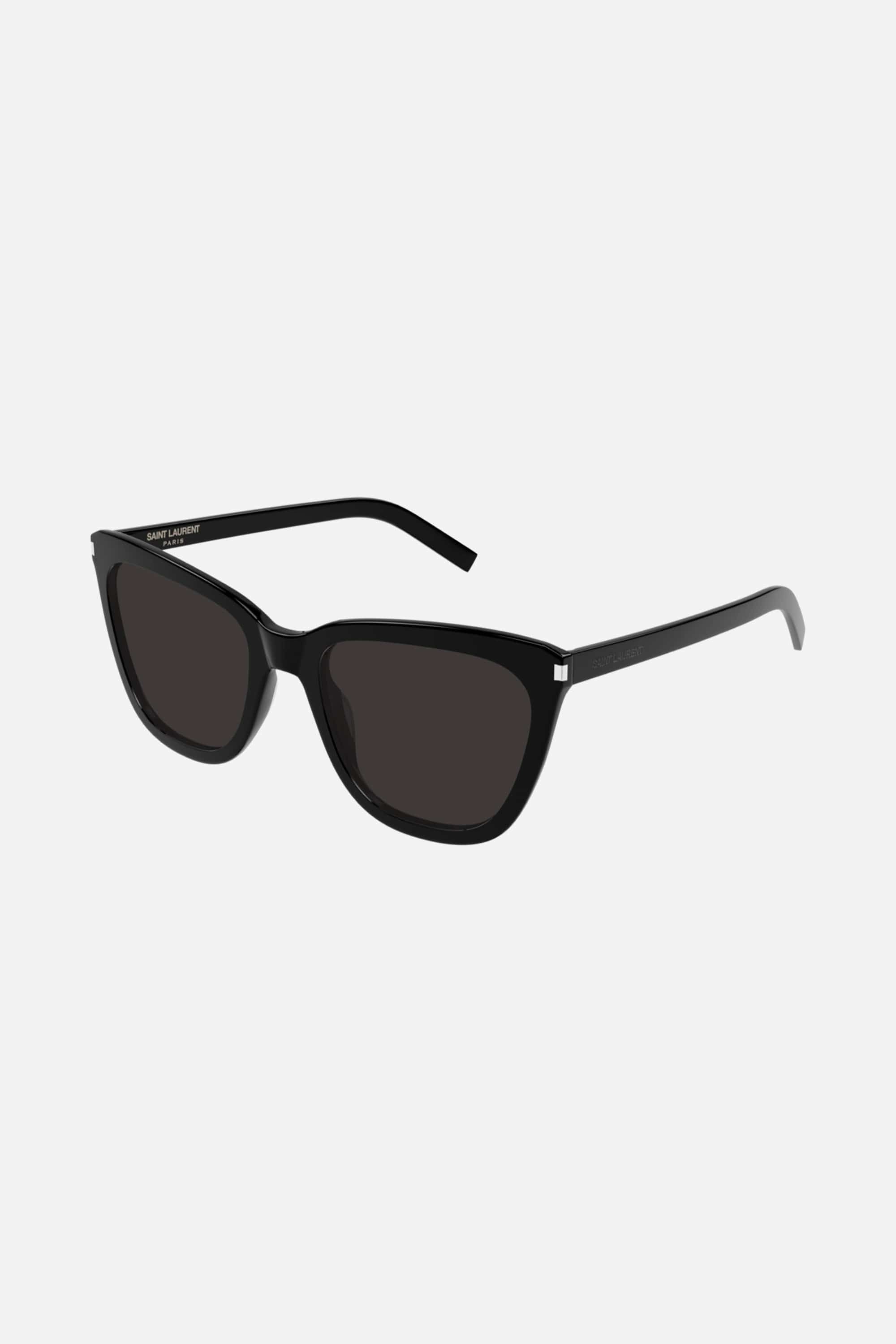 Saint Laurent cat eye SLIM black sunglasses