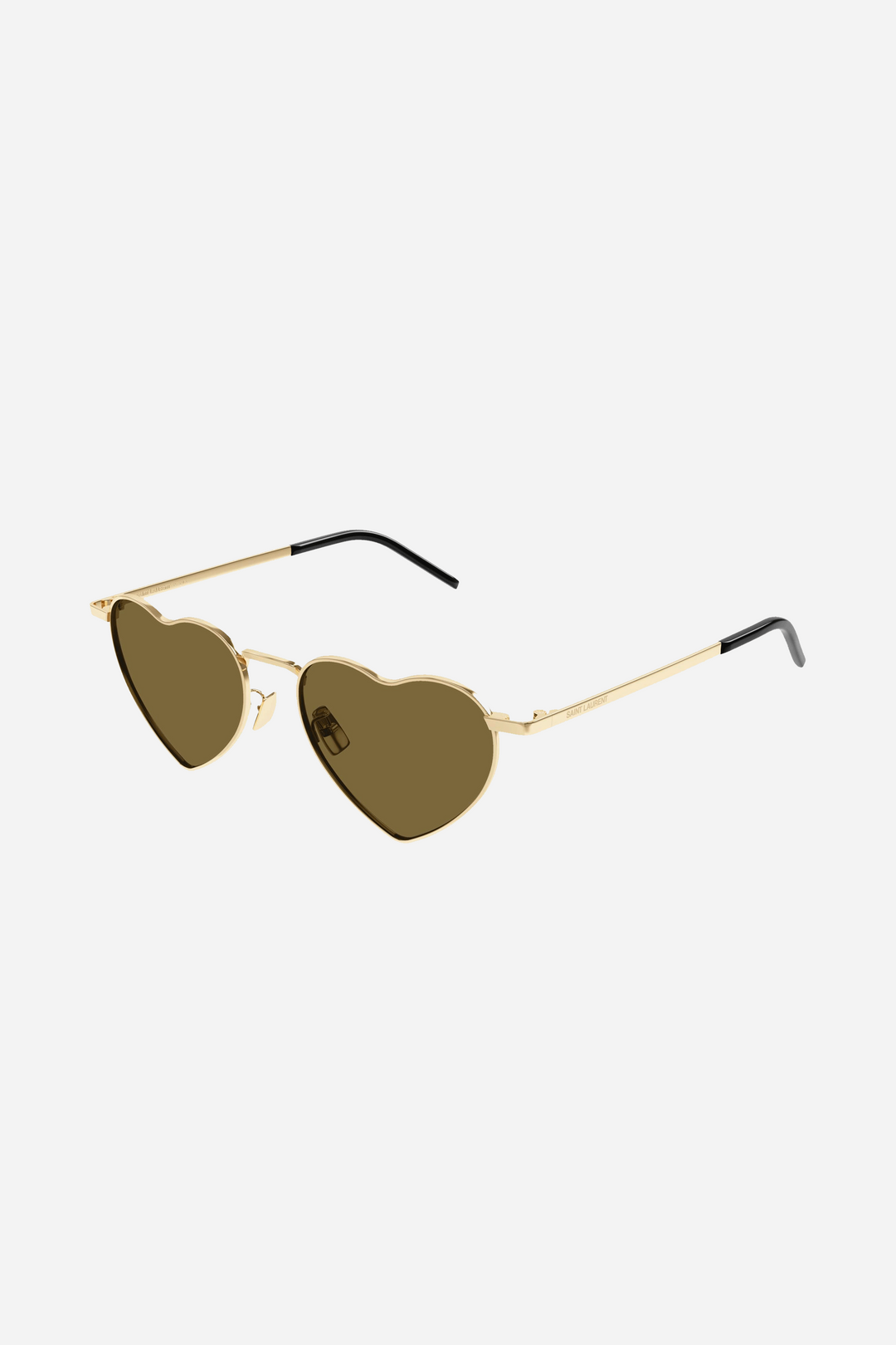 Saint Laurent iconic Lou Lou metal brown sunglasses