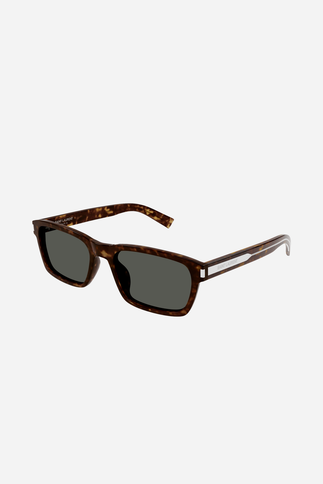 Saint Laurent rectamgular havana sunglasses