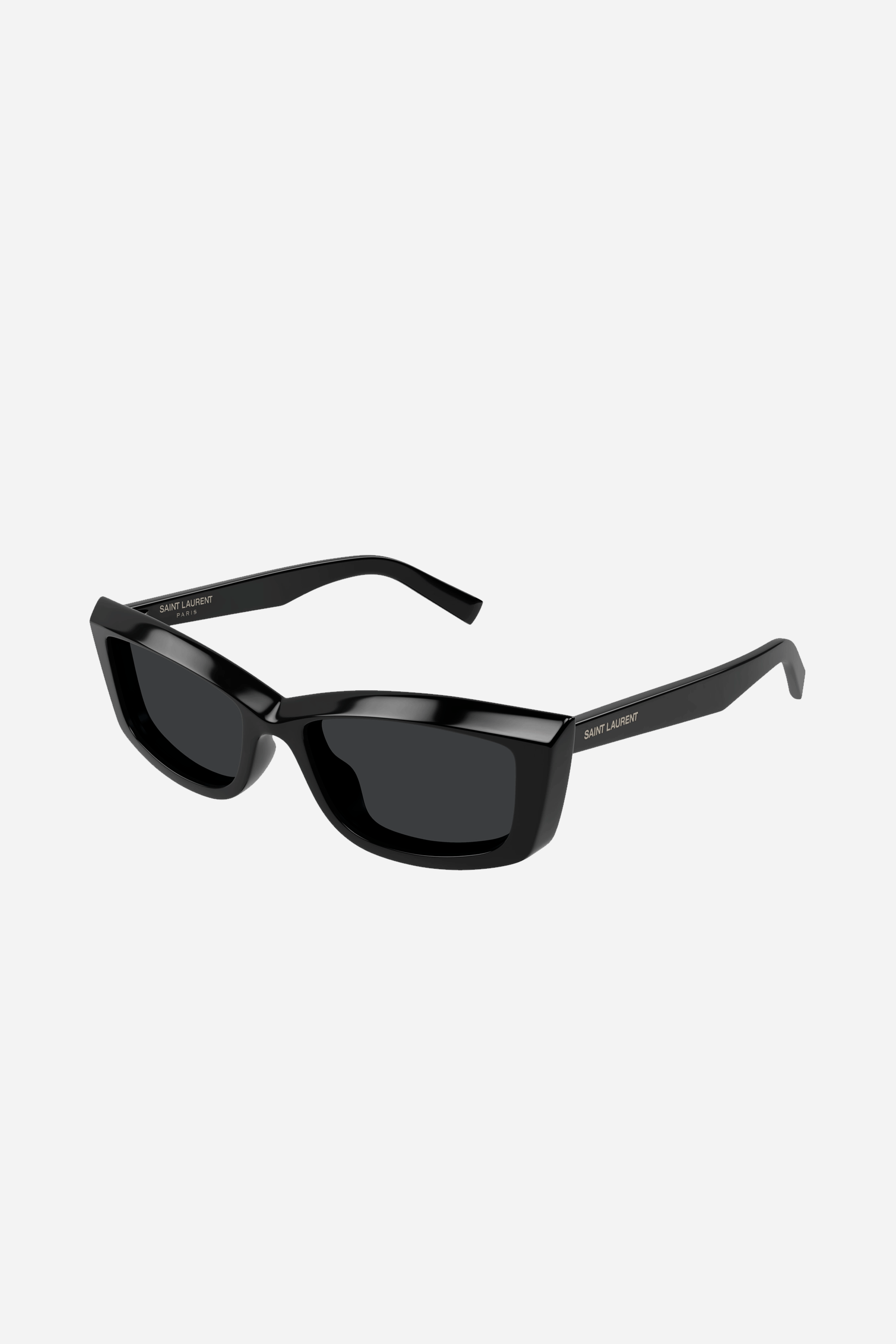 Saint Laurent rectangular black sunglasses