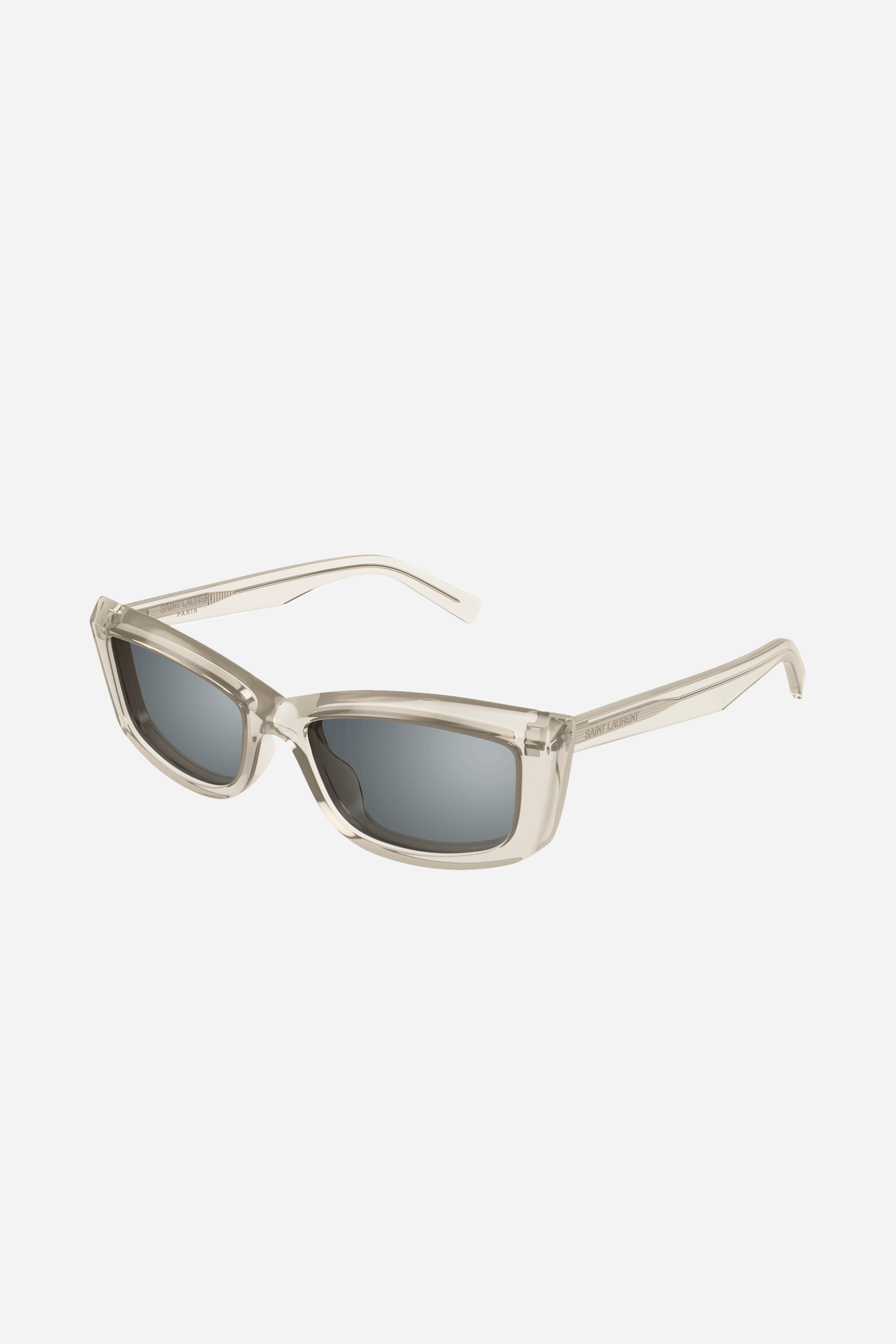 Saint Laurent rectangular transparant sunglasses