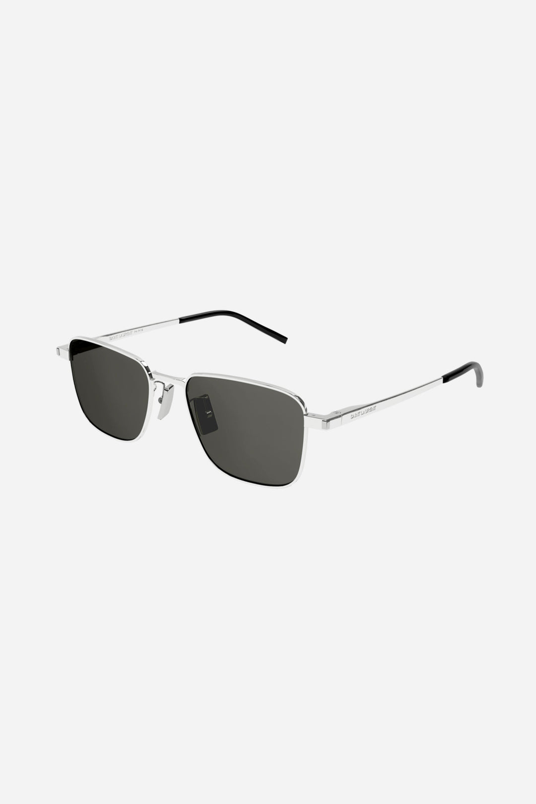 Saint Laurent rimless metal sytle silver sunglasses