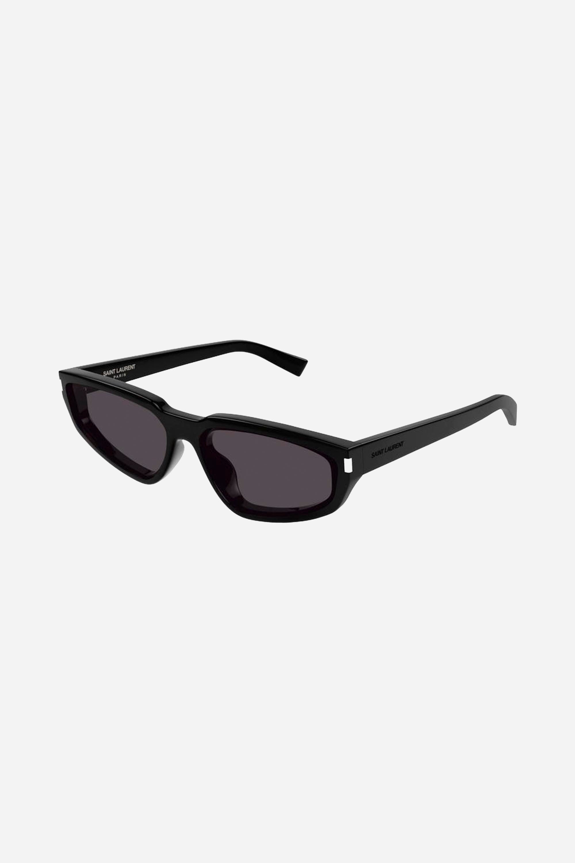 Saint Laurent SL 634 NOVA oval black sunglasses