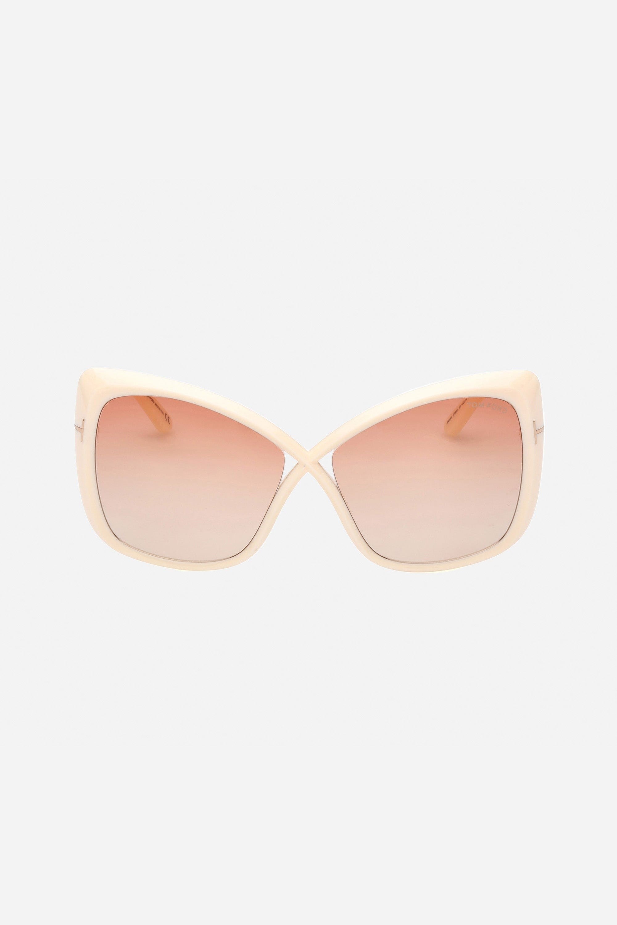 Tom Ford butterfly ivory sunglasses