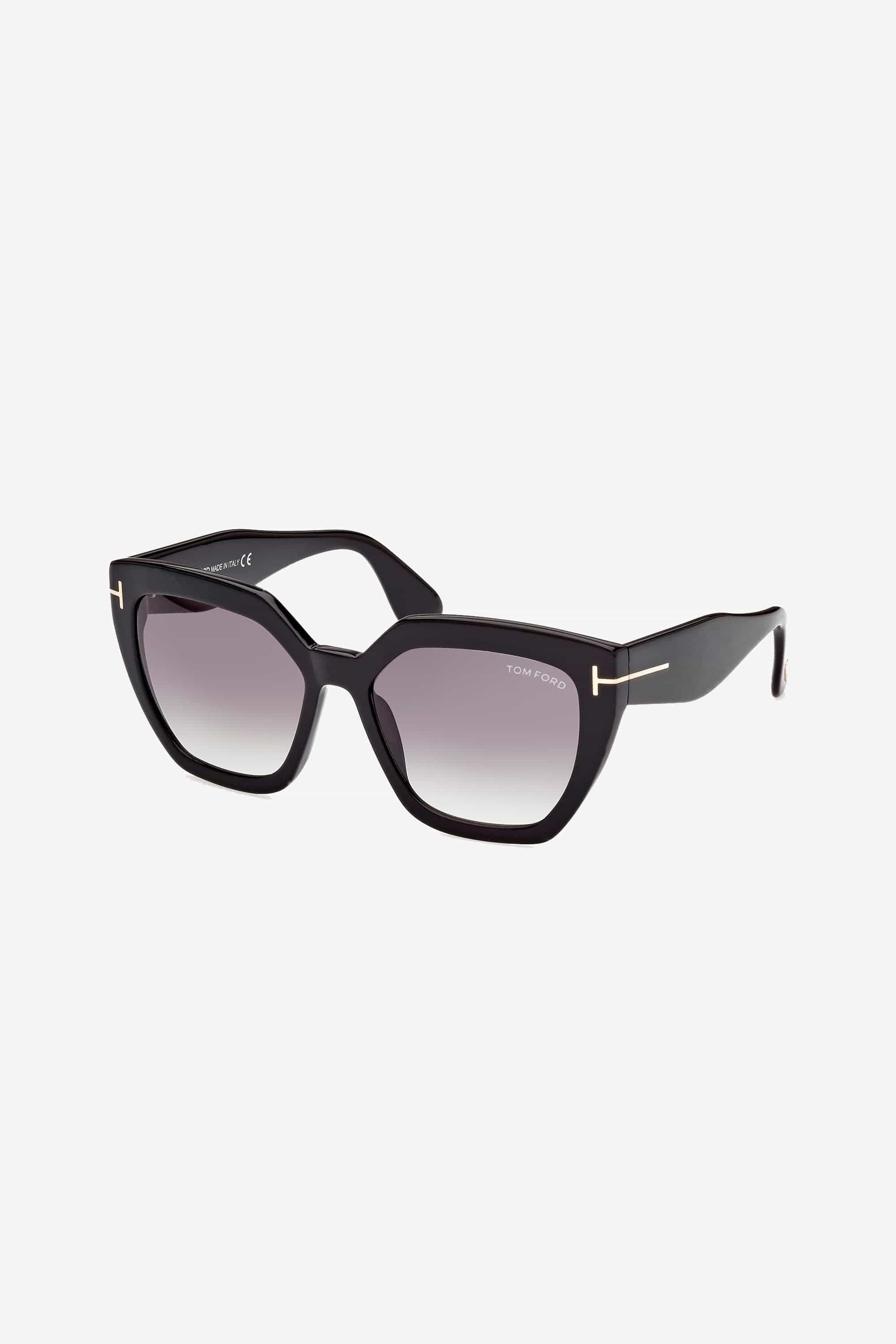 Tom Ford femenine black cat eye sunglasses