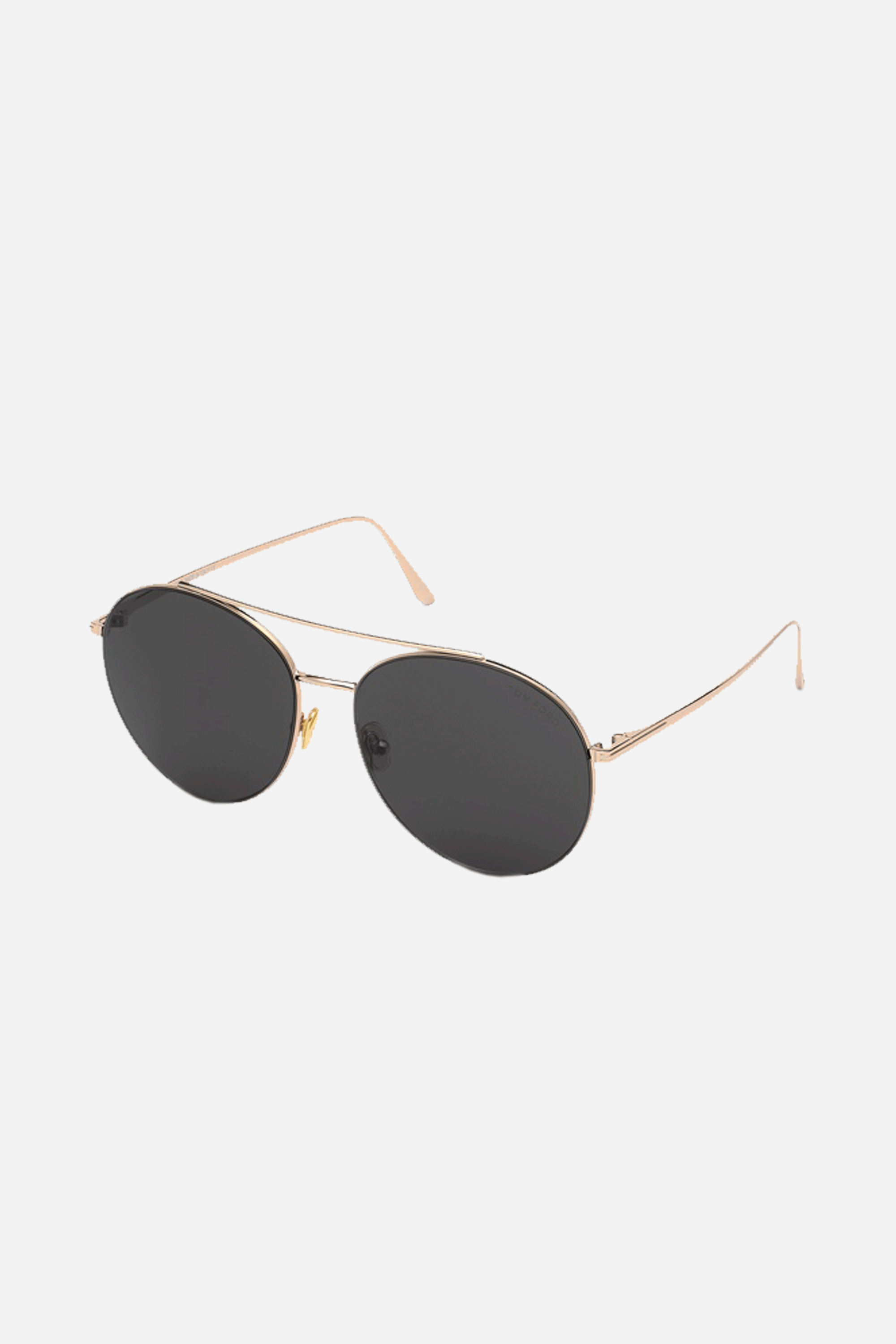 Tom Ford metal round light sunglasses