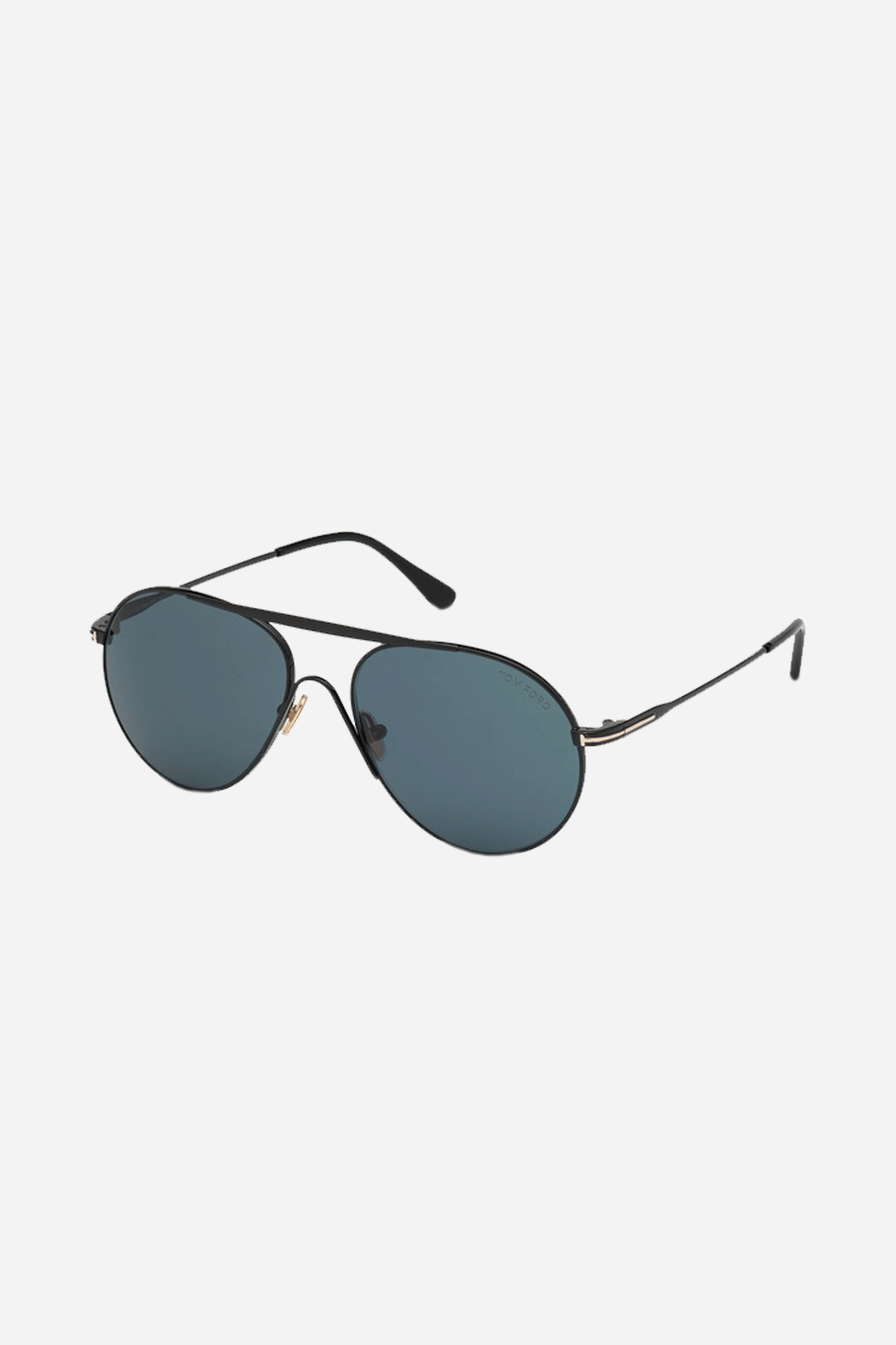 Tom Ford round double bridge combined sunglasses