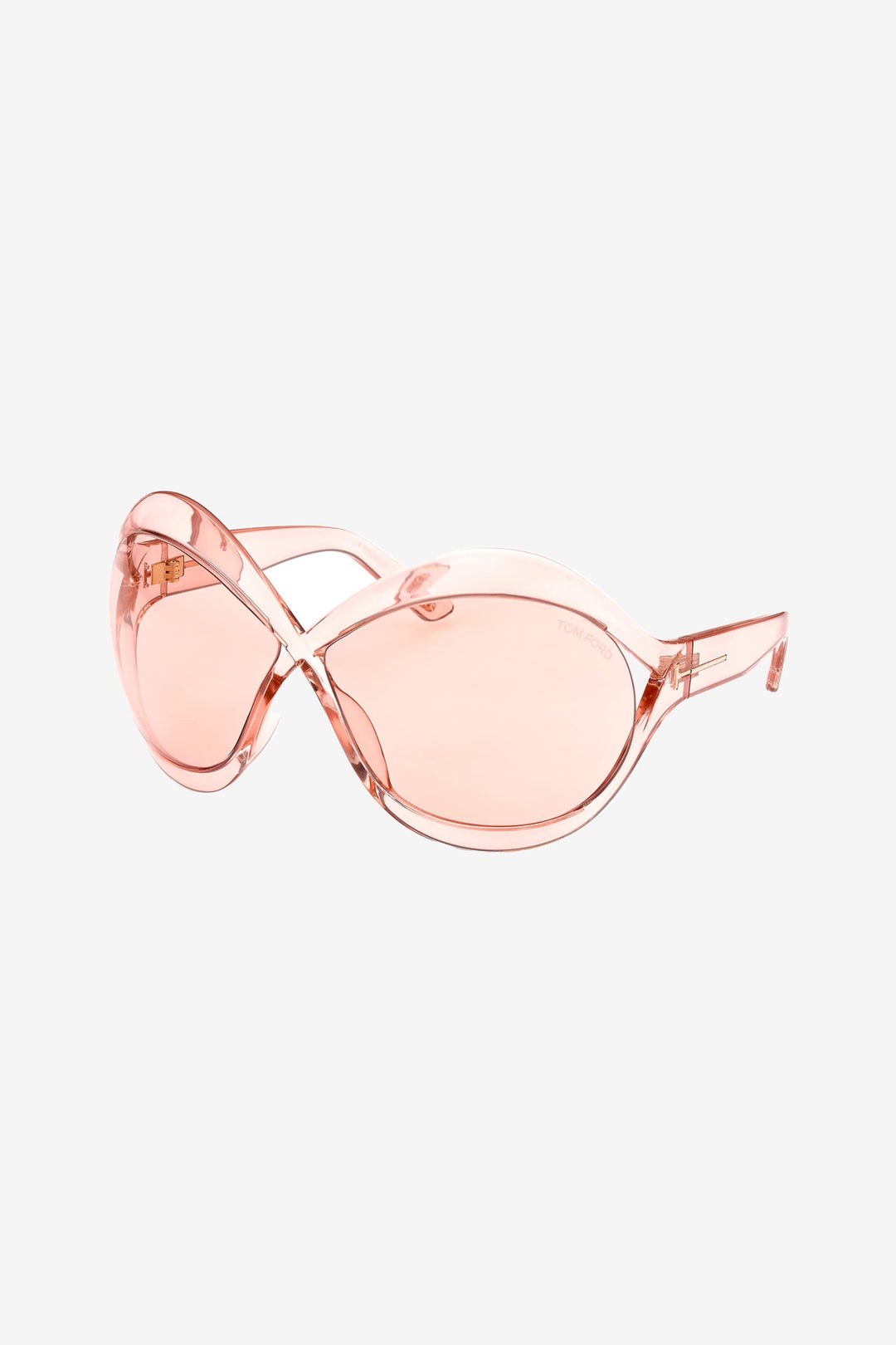 Tom Ford round femenine sunglasses in pink