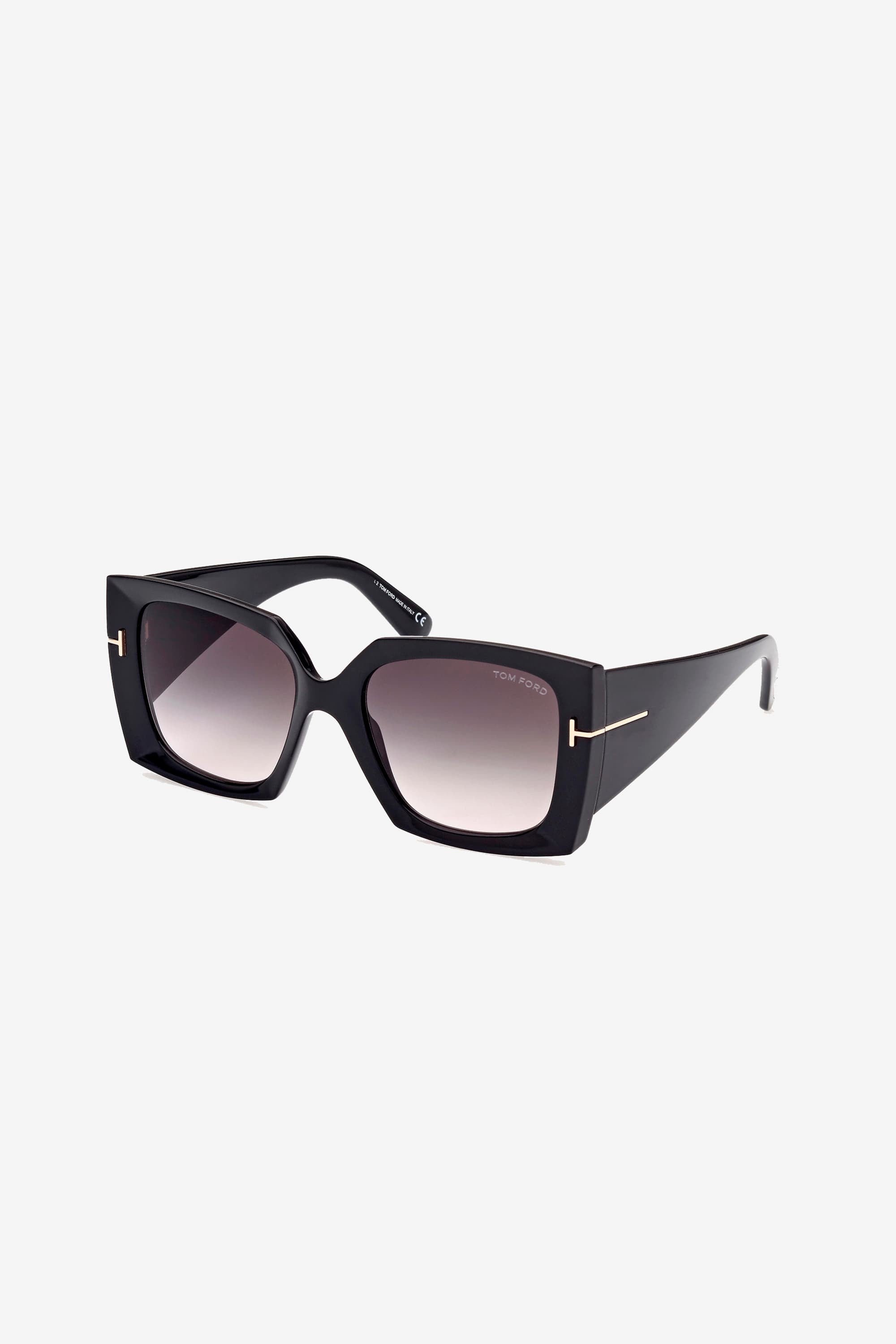 Tom Ford squared feminine sunglasses in black