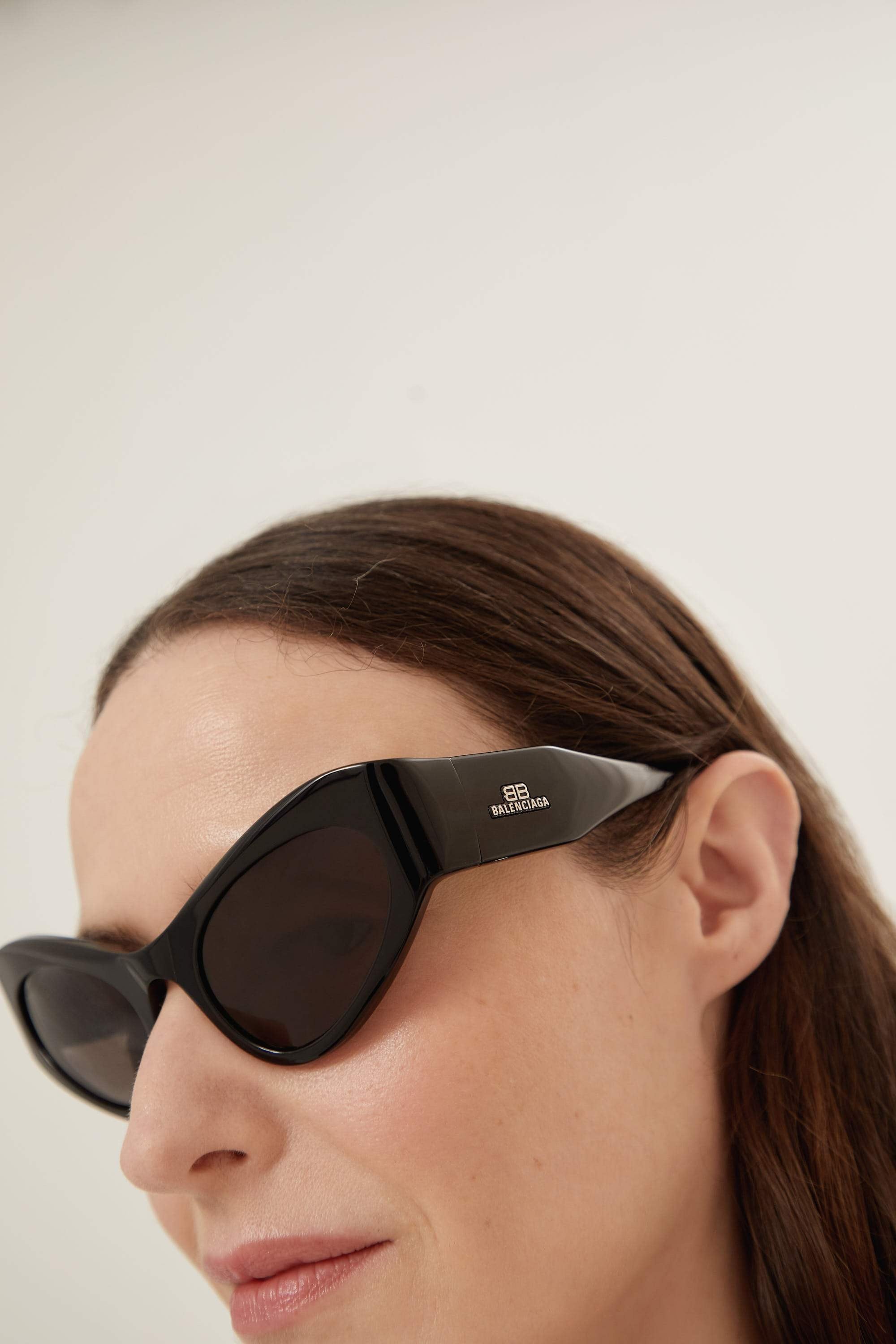 Balenciaga cat butterfly black sunglasses