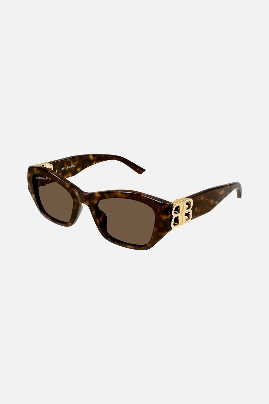 Balenciaga Dynasty cat eye havana sunglasses