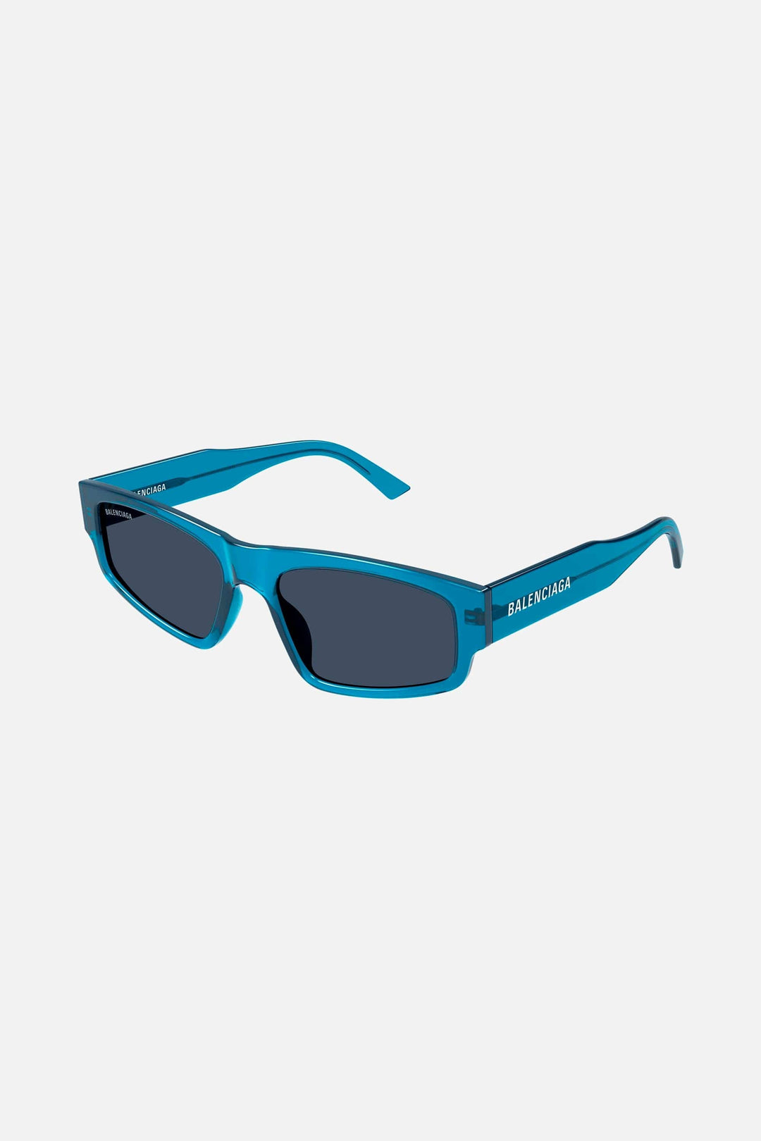 Balenciaga geometric sunglasses in blue