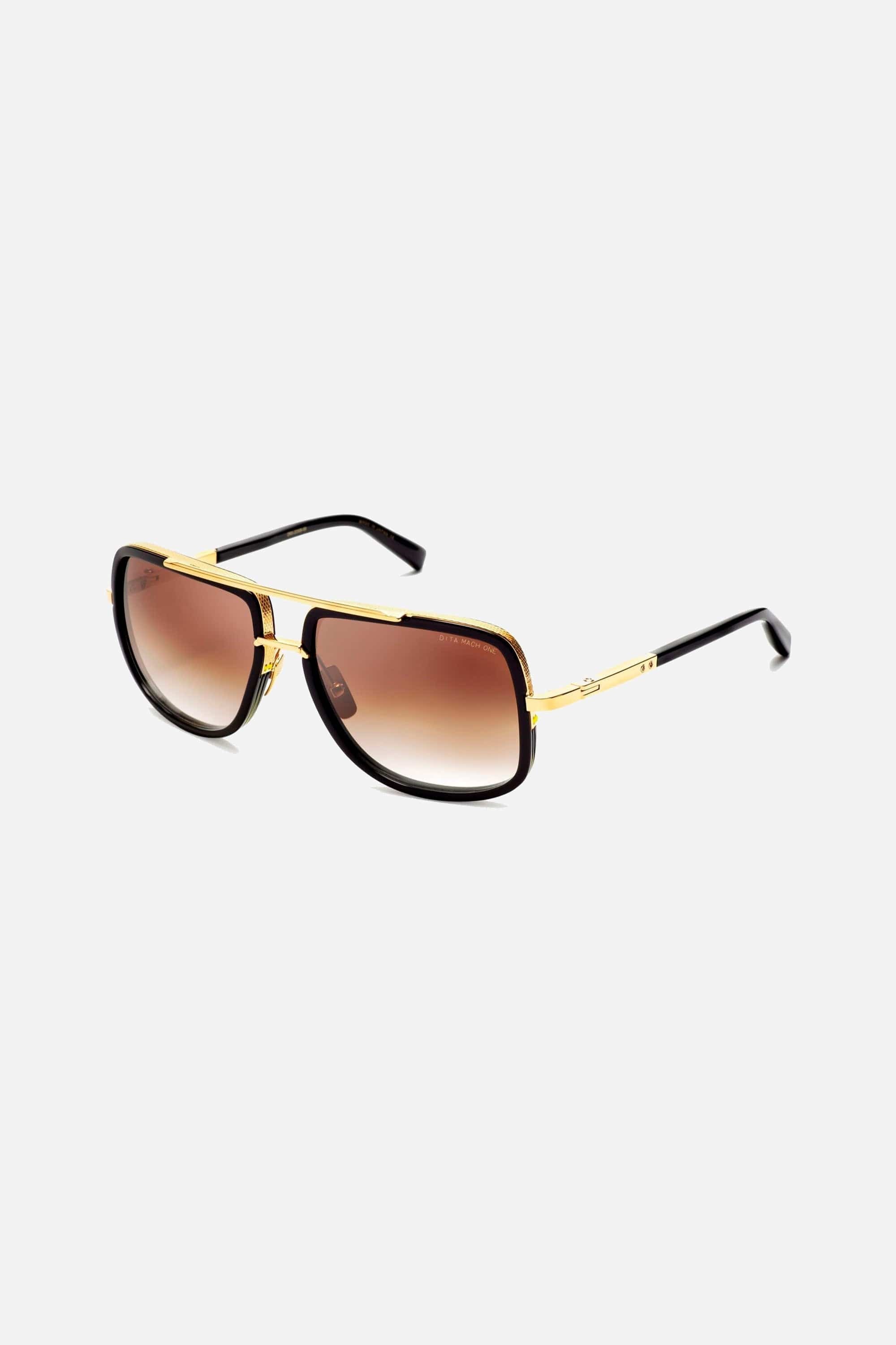 Dita MACH-ONE black and gold caravan sunglasses