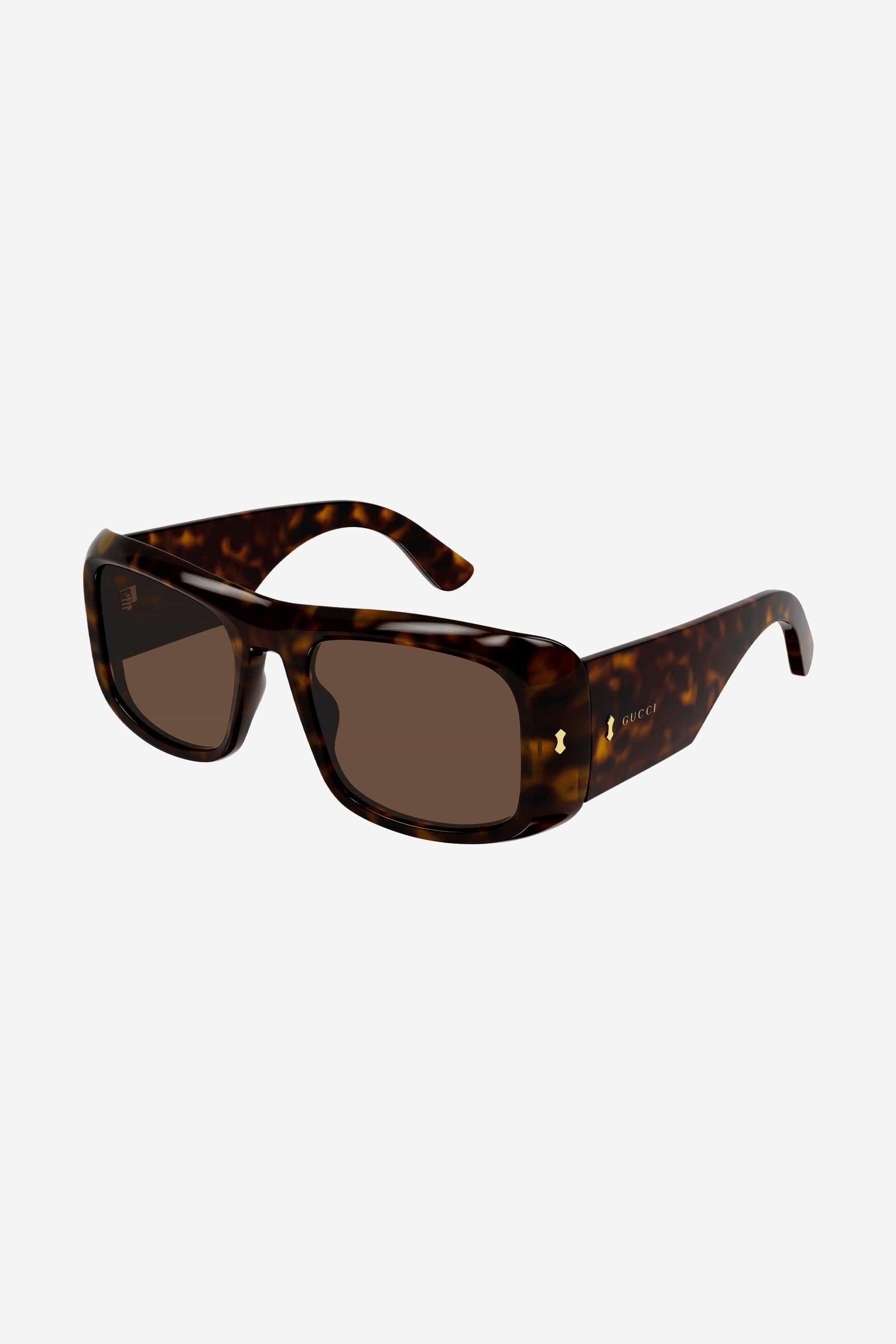 Gucci  wrap around rectangular style sunglasses