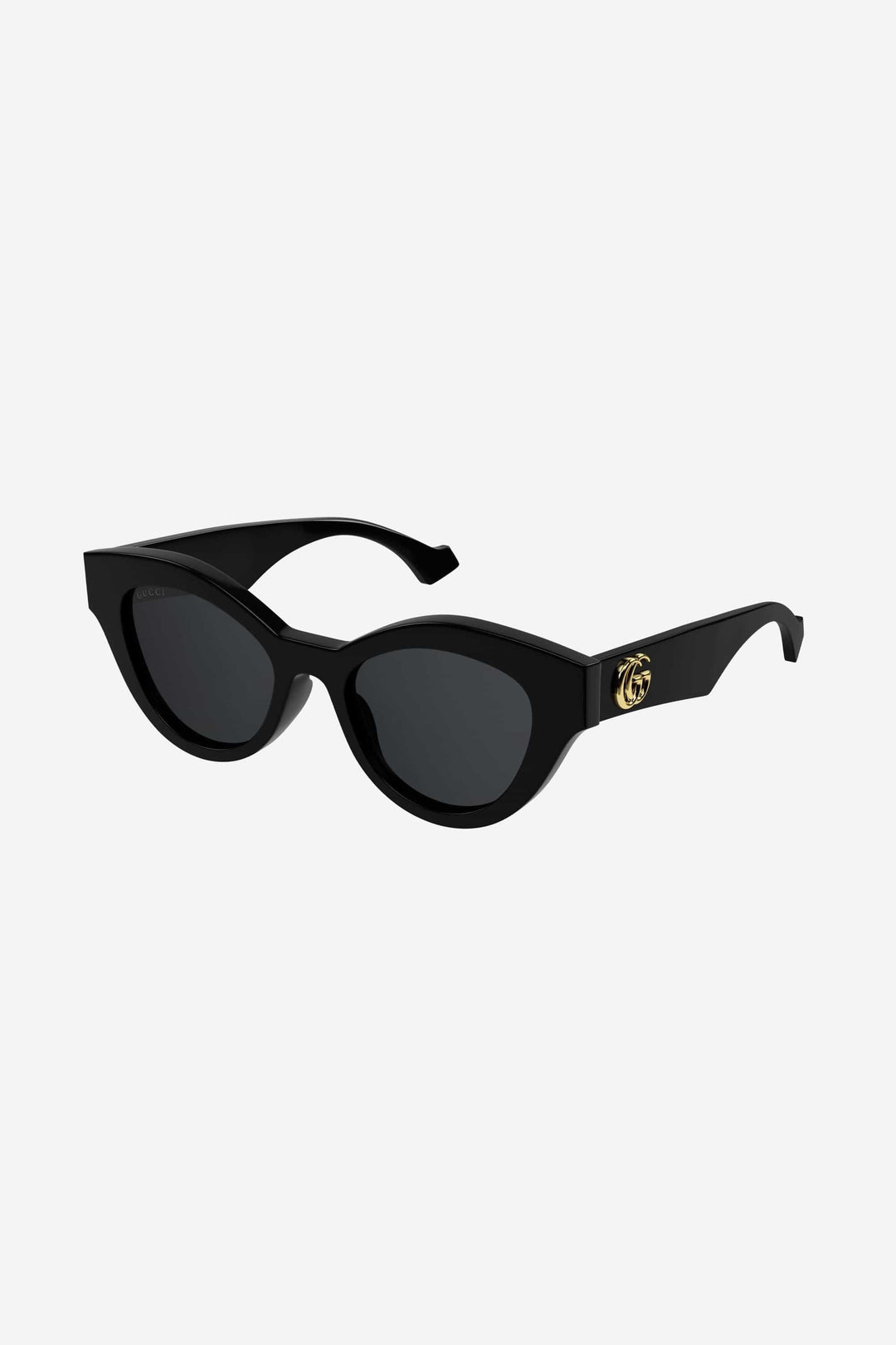 Gucci cat eye black sunglasses with GG logo