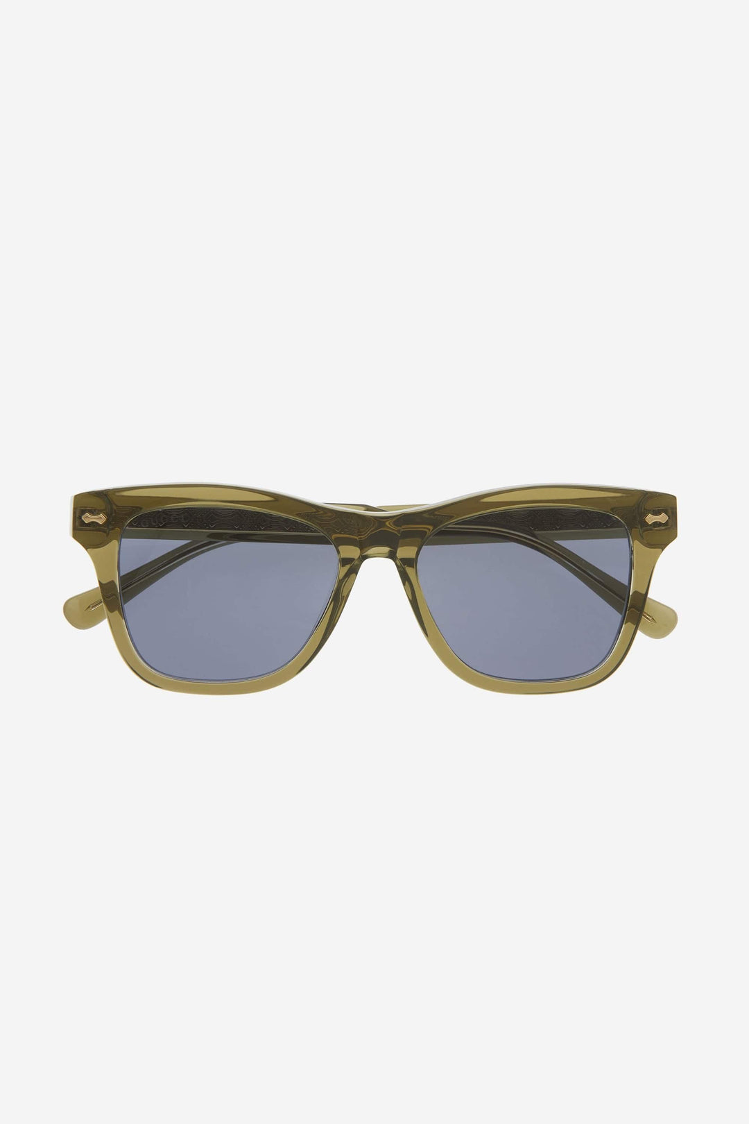 Gucci decor crystal green men sunglasses