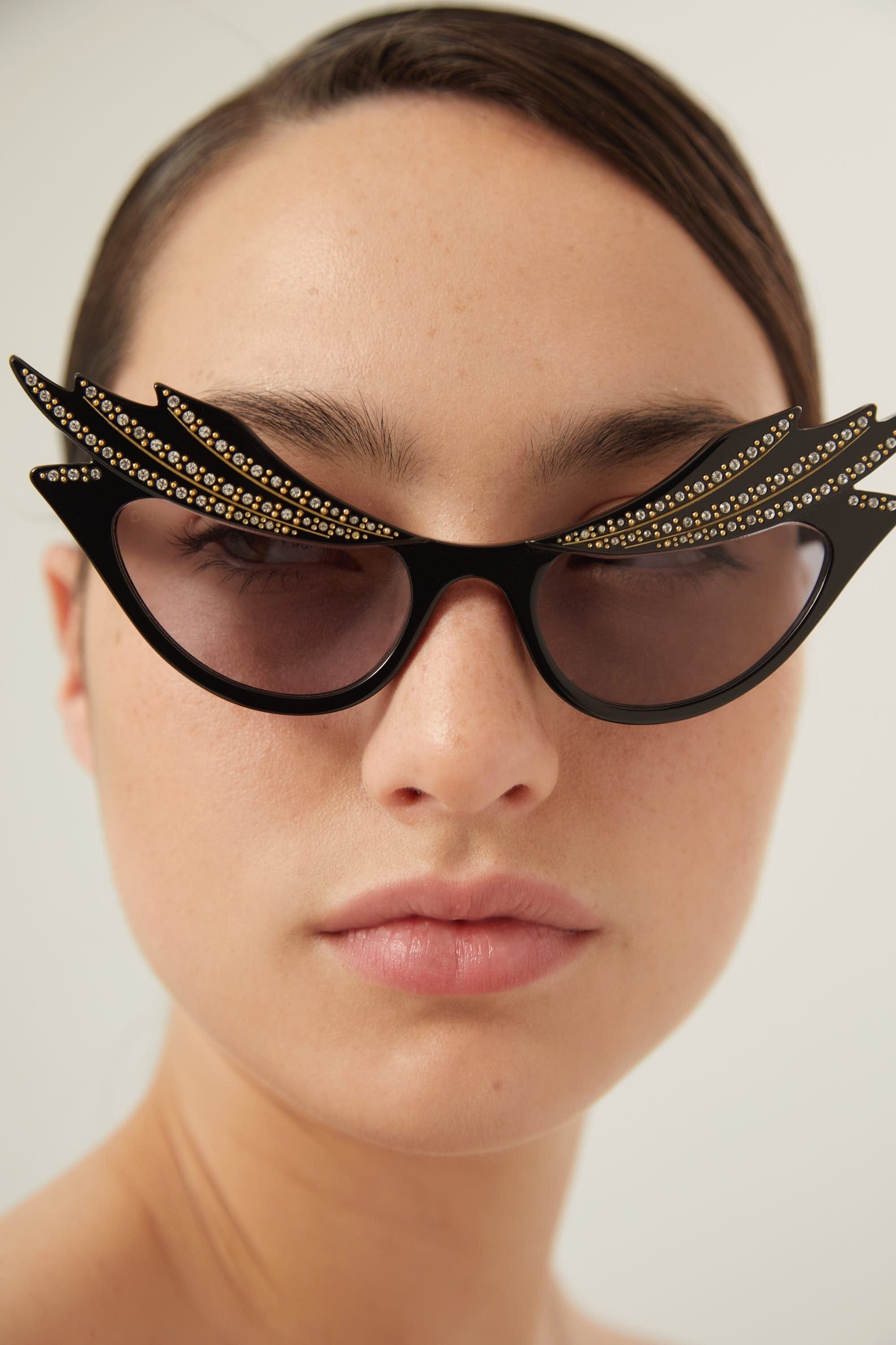 Gucci Hollywood collection sunglasses with Swarovski