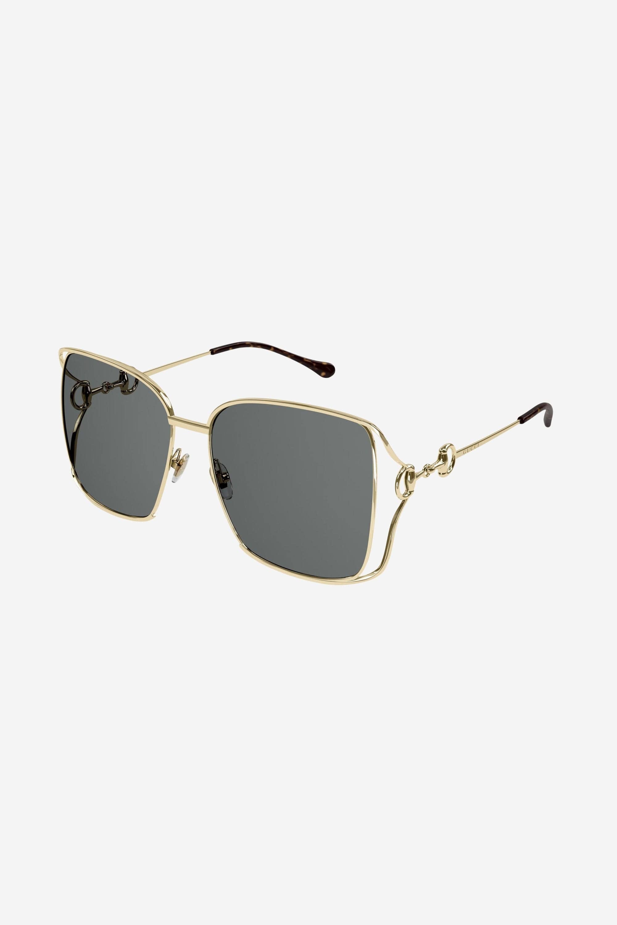 Gucci squared with fork detail sunglasses