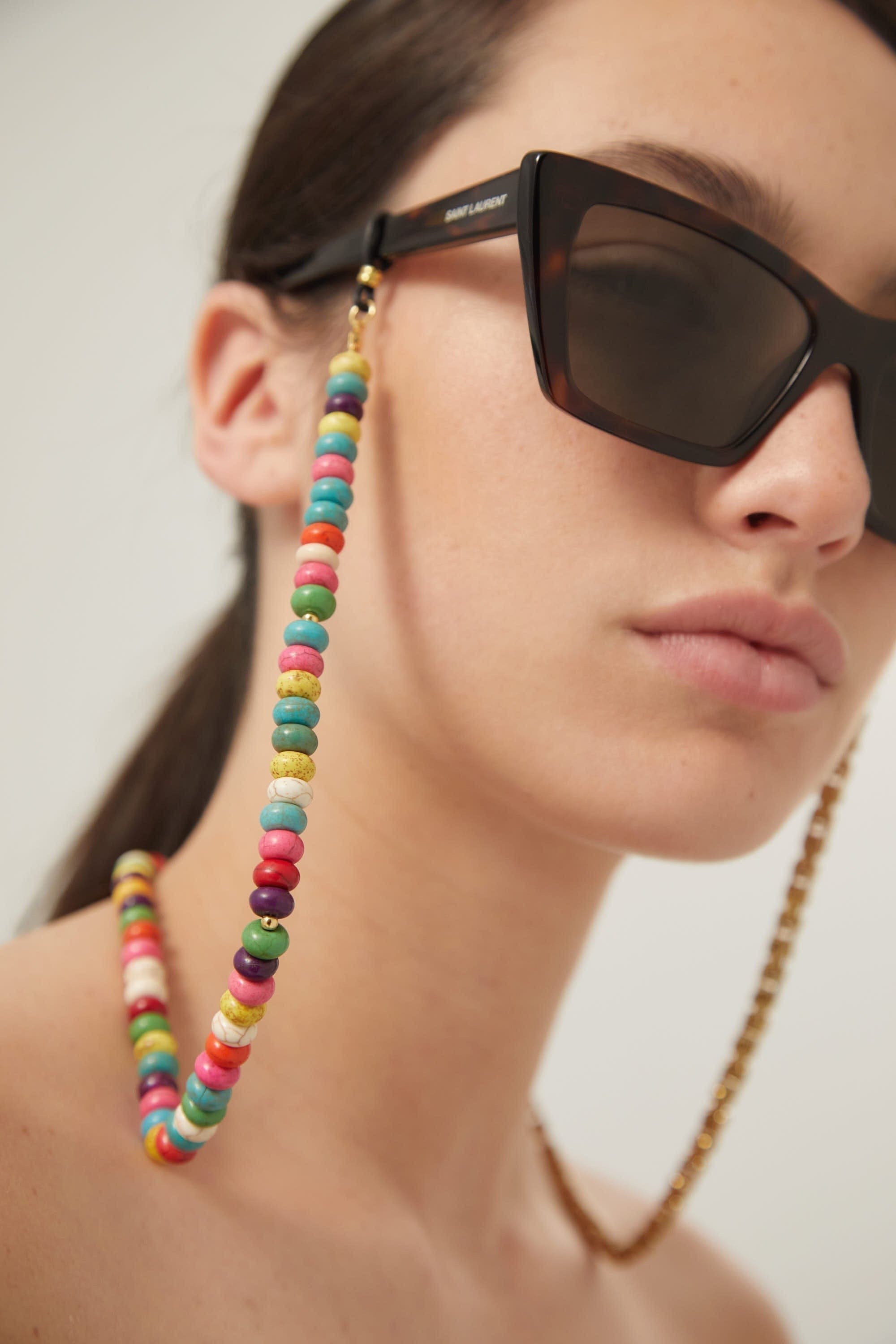 Lulàs Lulàs x EC sunglasses chain Lucky Rainbow