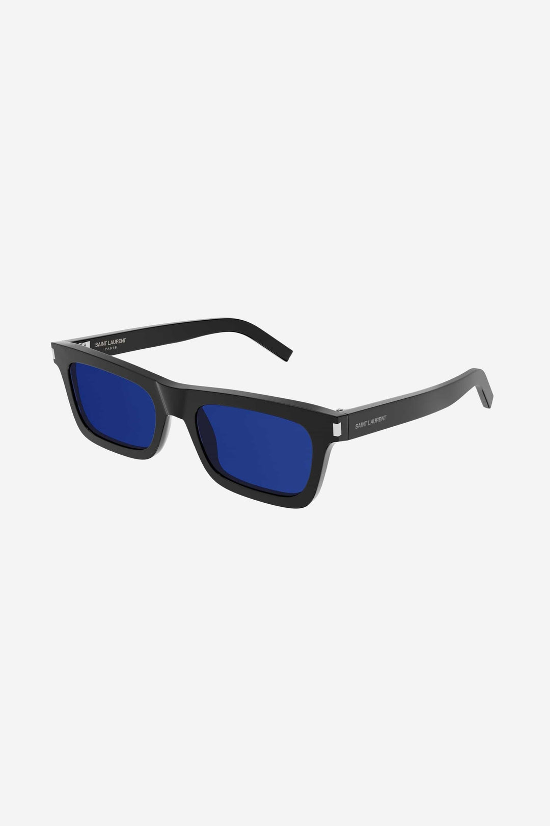 Saint Laurent angular black and blue UNISEX sunglasses