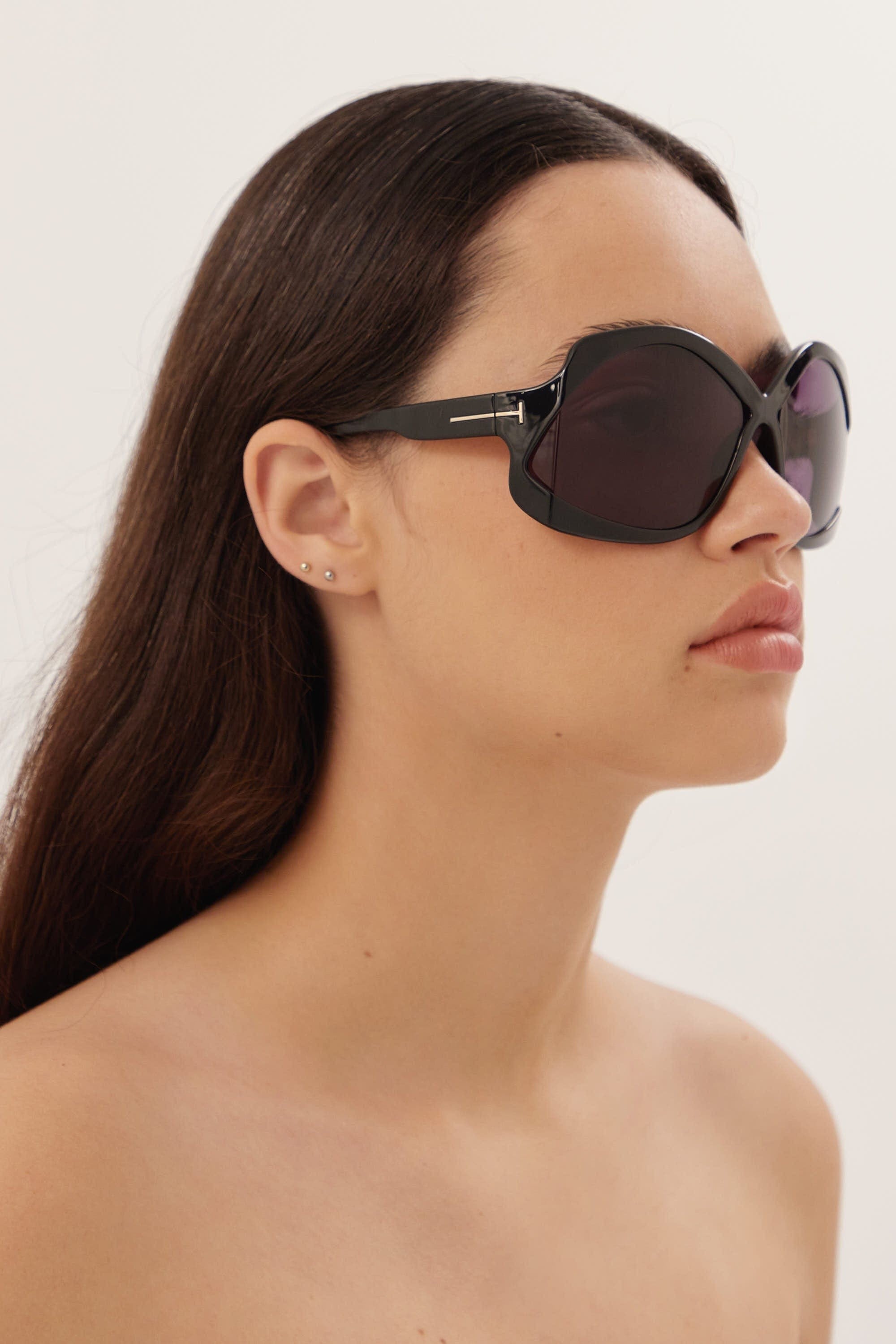 Tom Ford butterfly femenine sunglasses in black