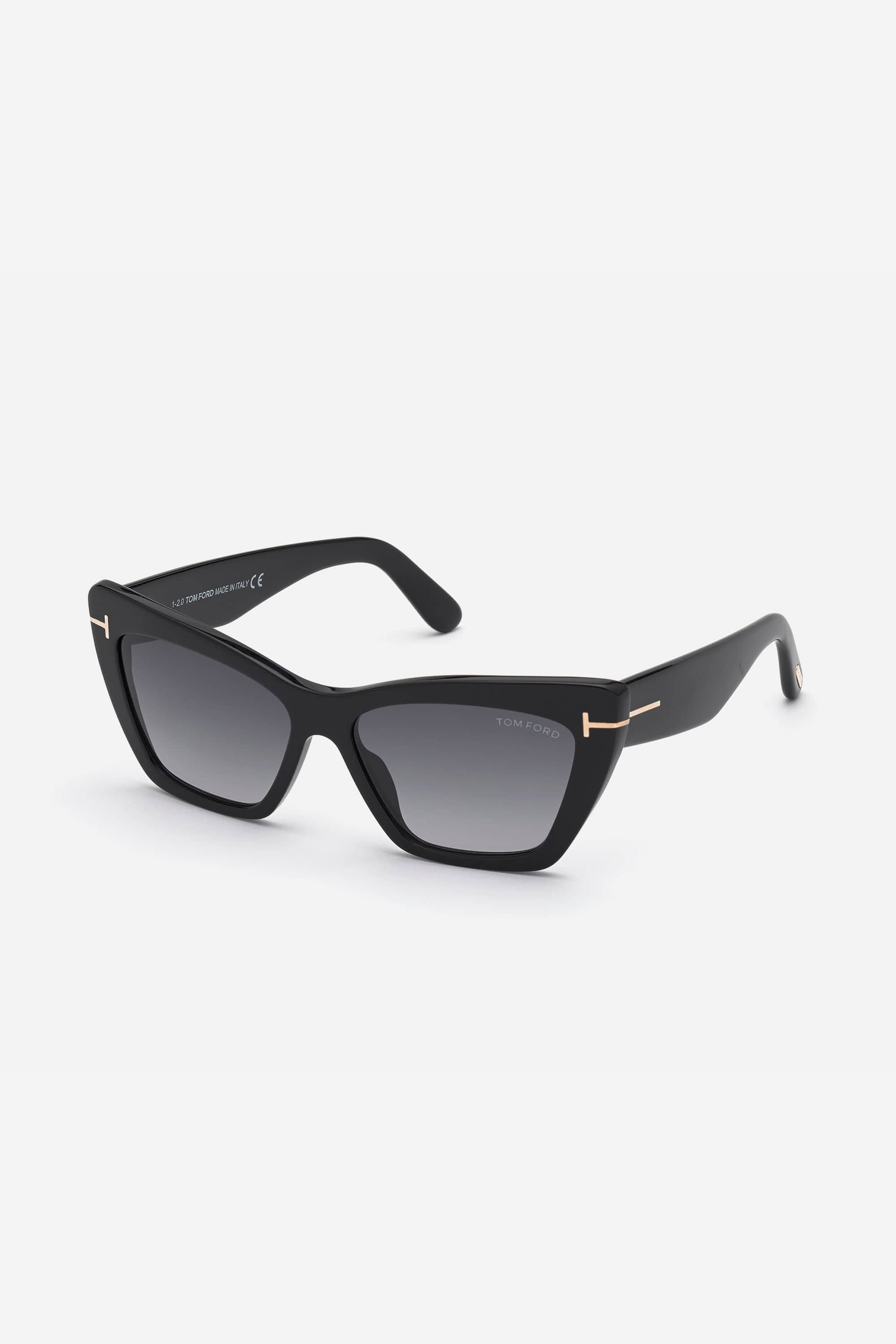 Tom Ford cat eye femenine black sunglasses