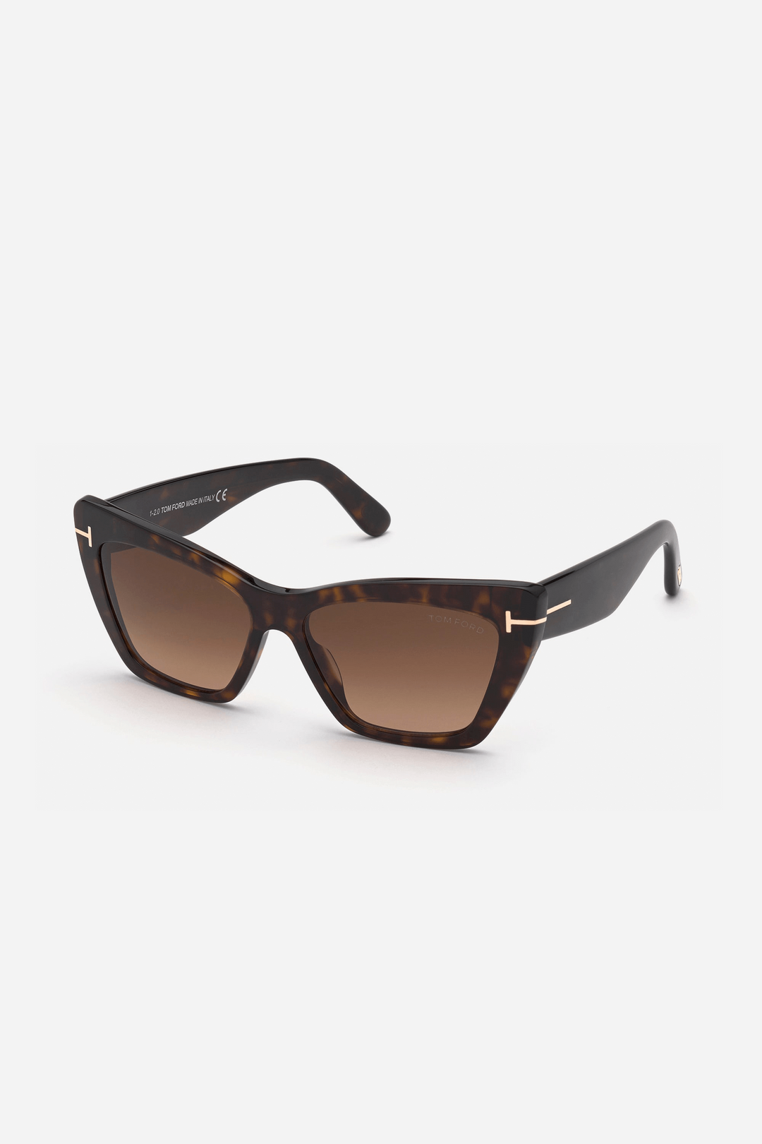 Tom Ford cat eye femenine havana sunglasses