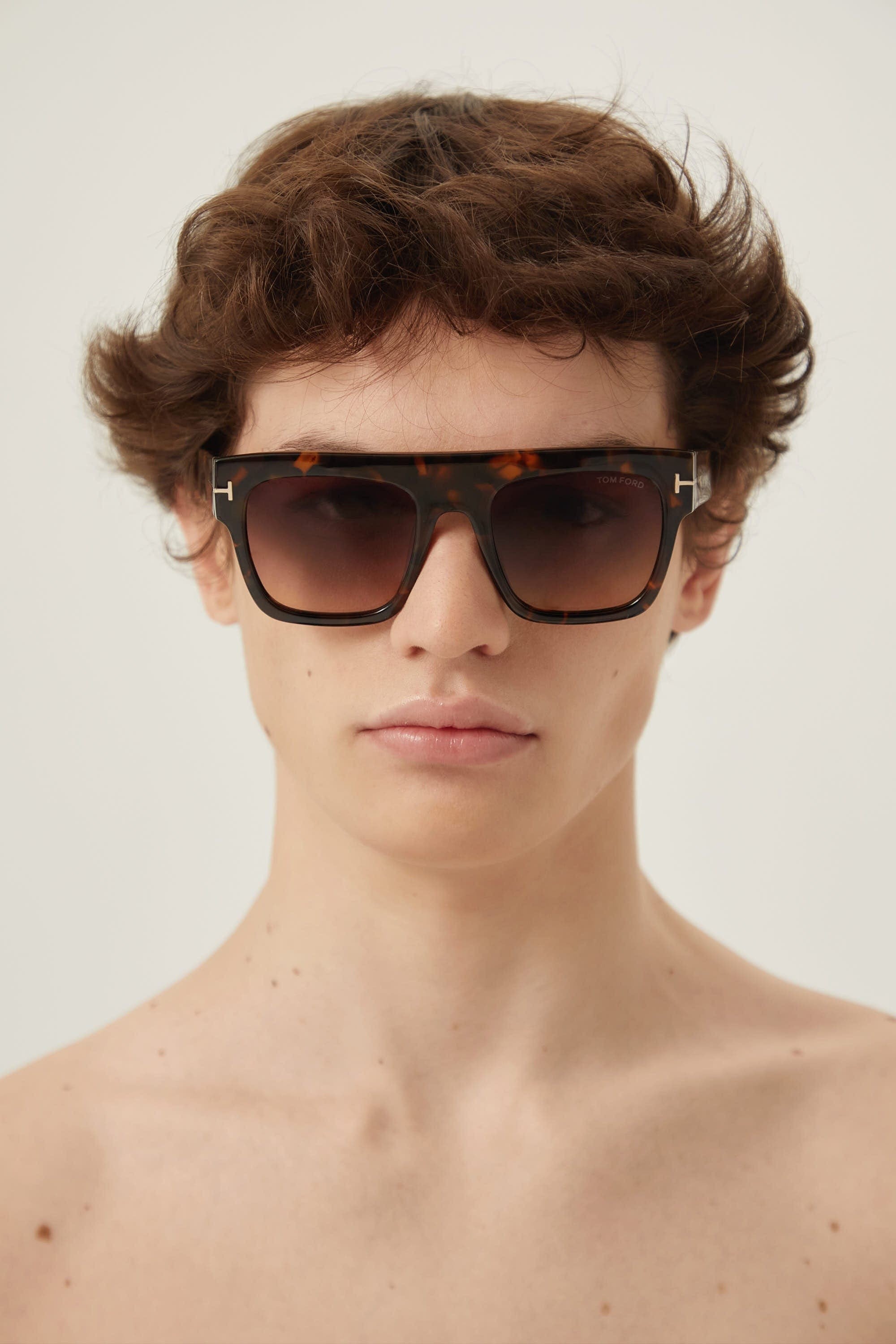 Tom Ford iconic Renee sunglasses in havana